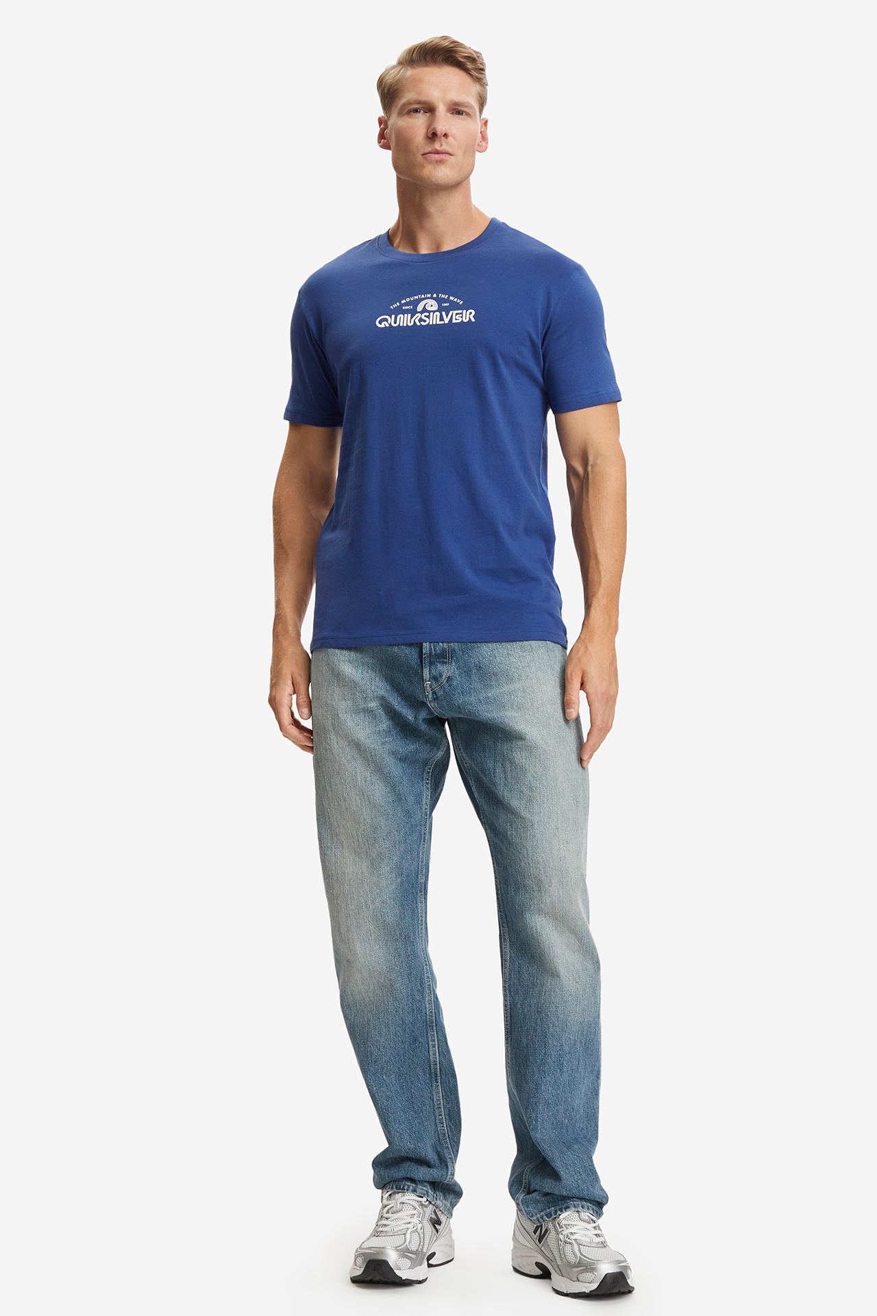 T-shirt QUIKSILVER W226-QSMTS-1051-21X Niebieski