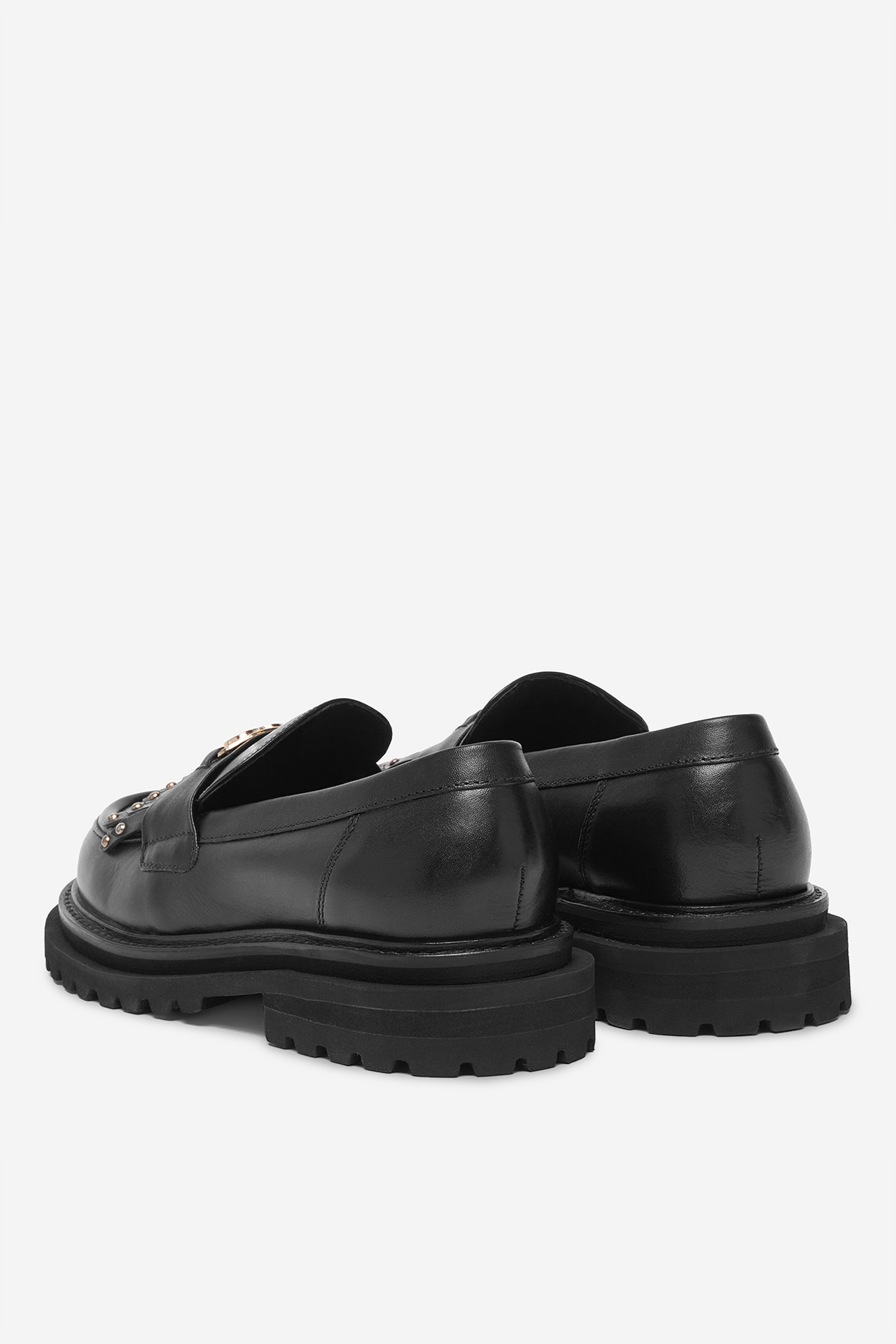 Loafersy Černá