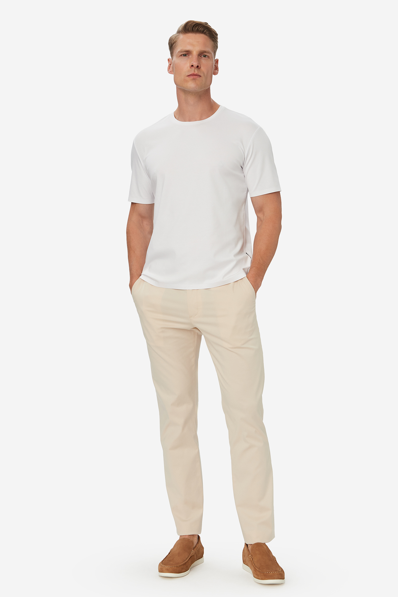 T-shirt NAUTICA W226-NAMTS-1136-01X Biały