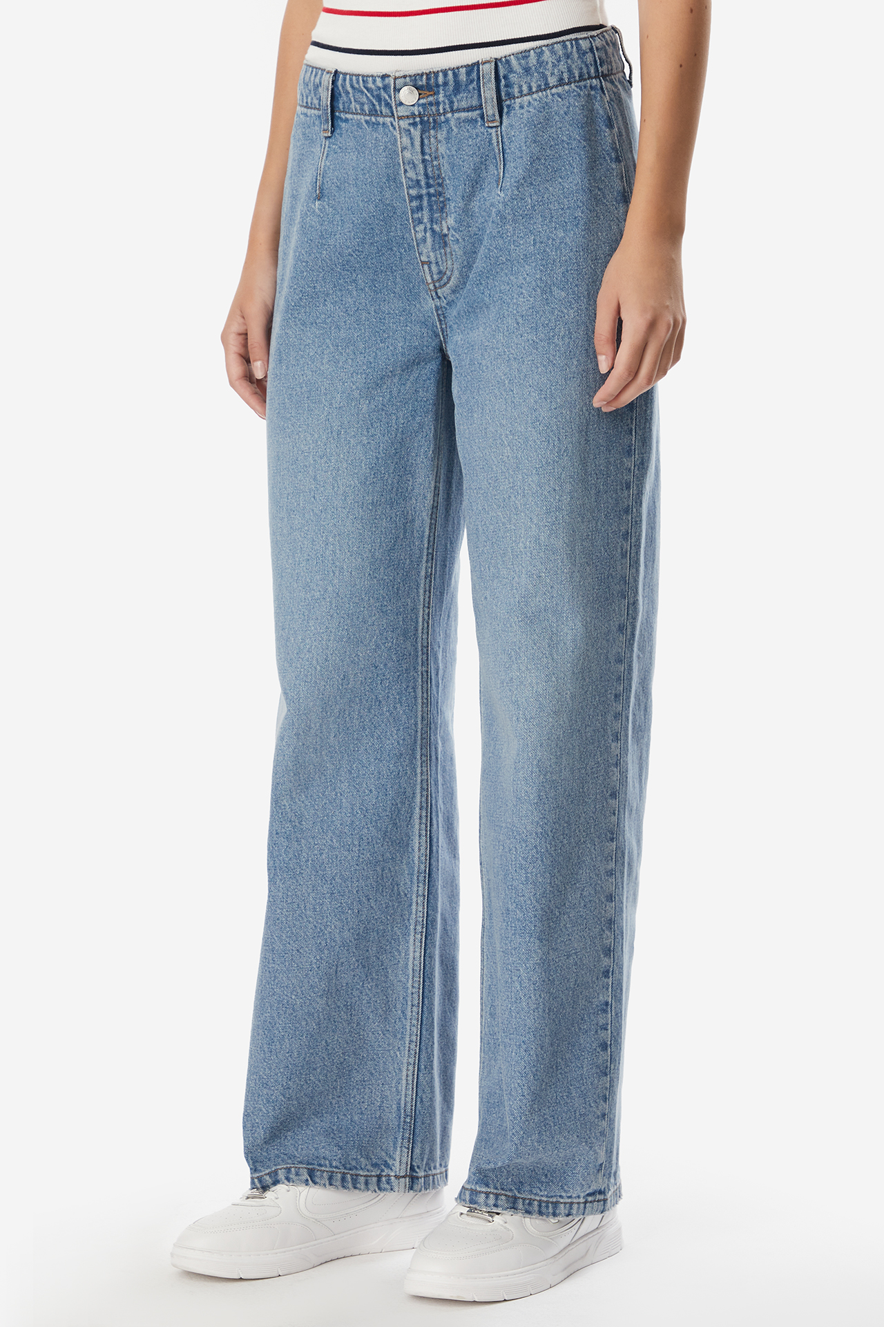 Spodnie jeansowe JENNY W226-JNLTR-1059-22D Niebieski