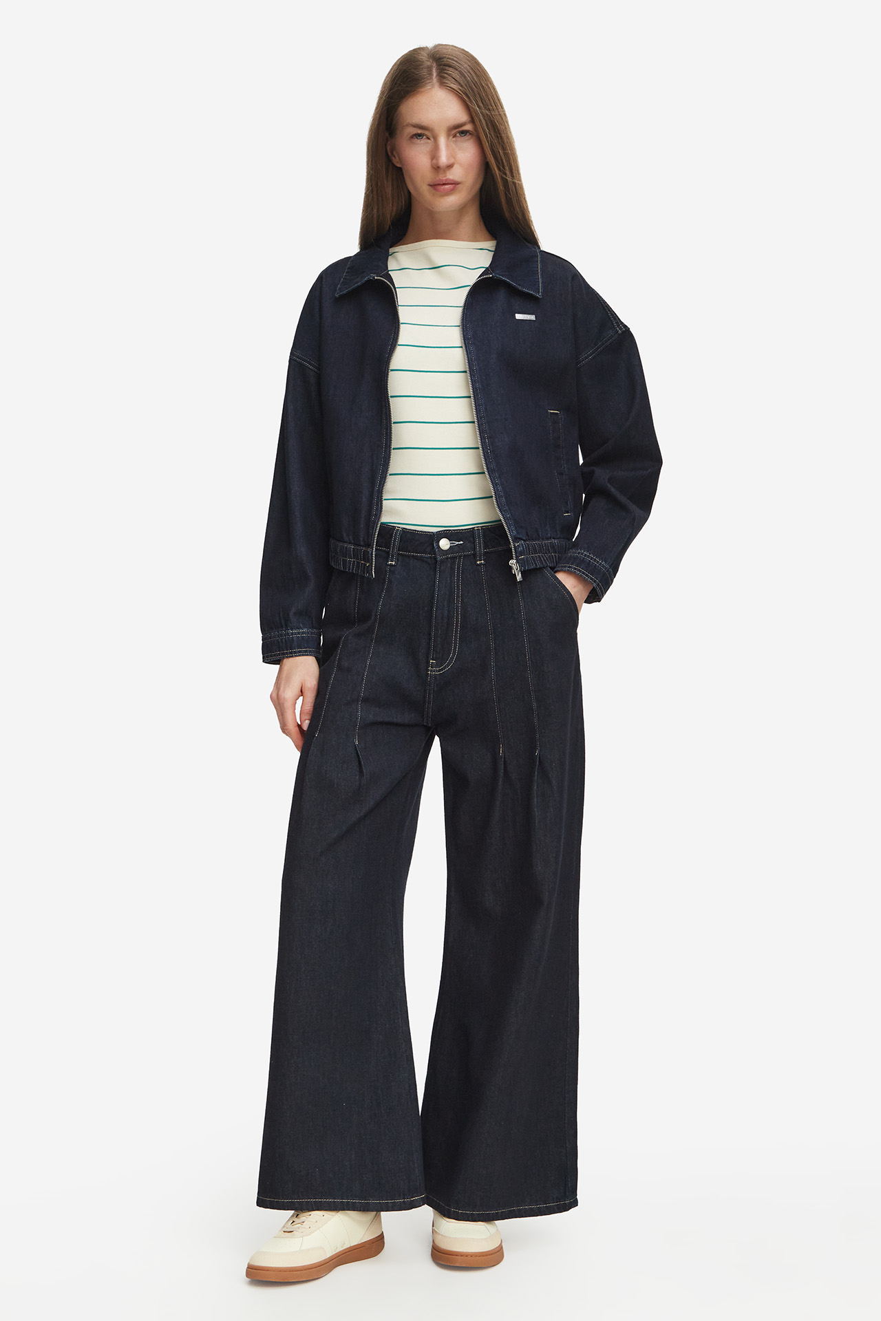 Spodnie jeansowe NAUTICA W226-NALTR-1117-19D Granatowy