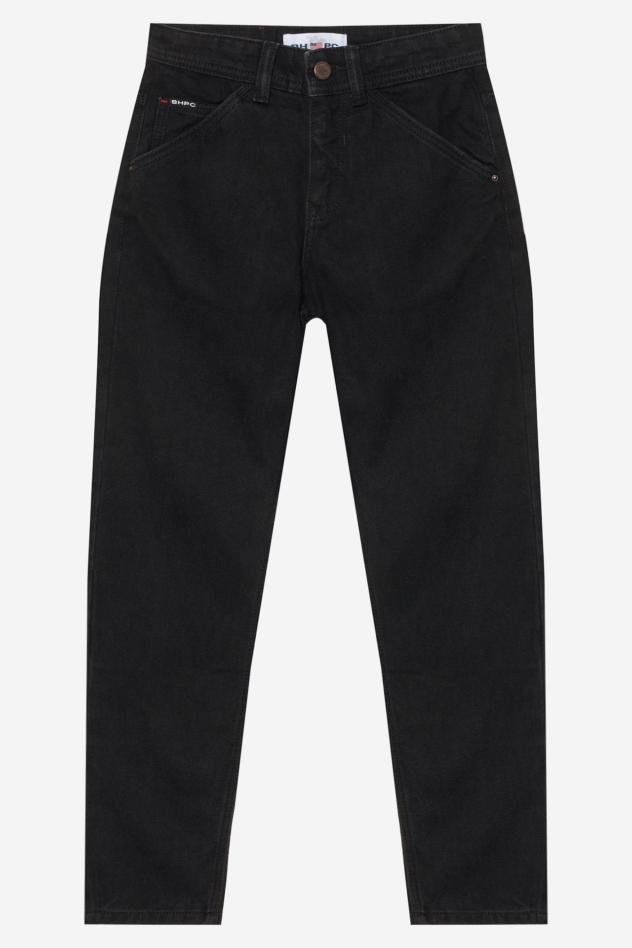 Spodnie jeansowe Beverly Hills Polo Club W226-BHBTR-1144-48D Czarny