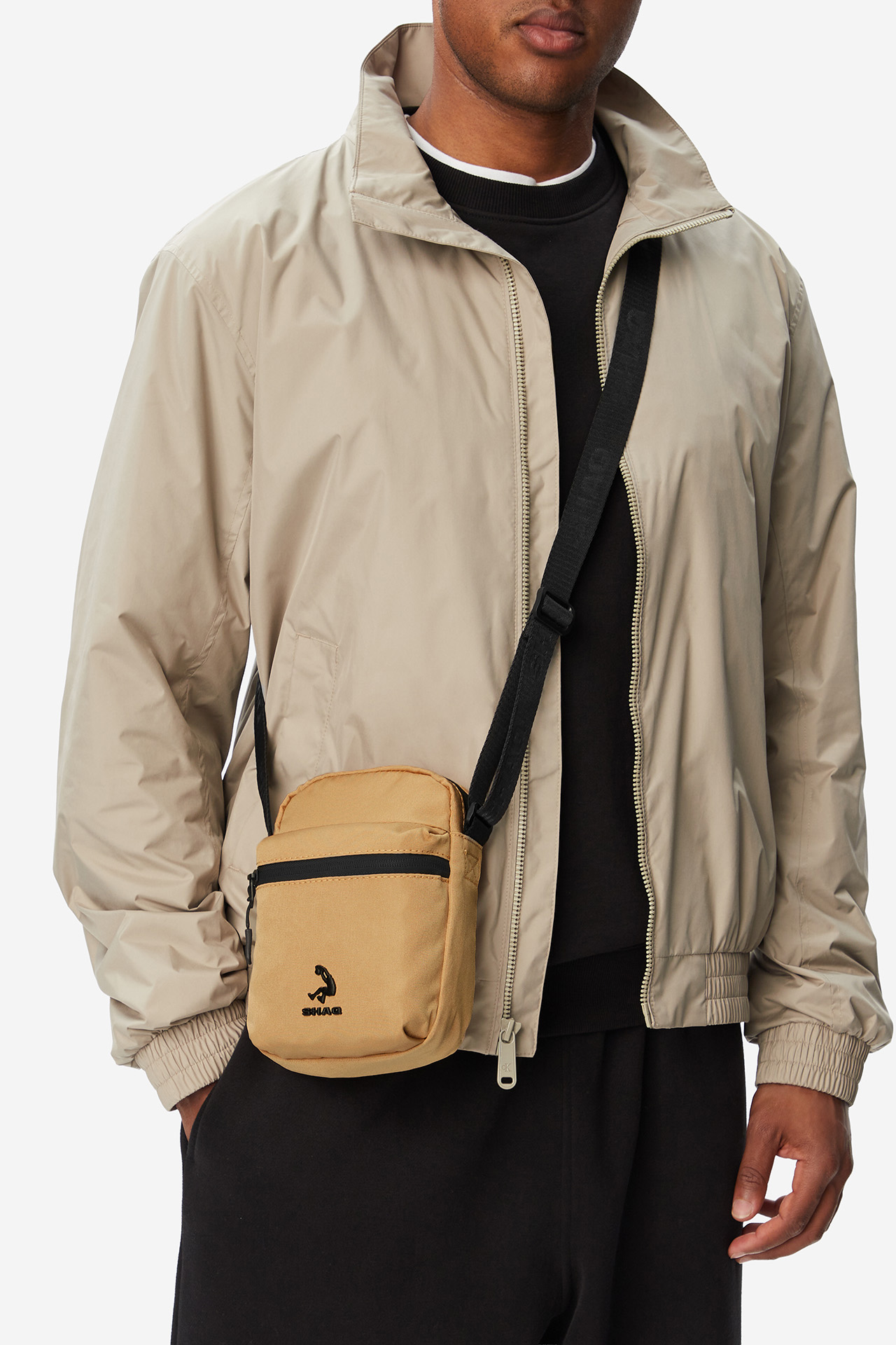 Torba męska SHAQ CWBEO-SHAQ-B-003-10 Żółty