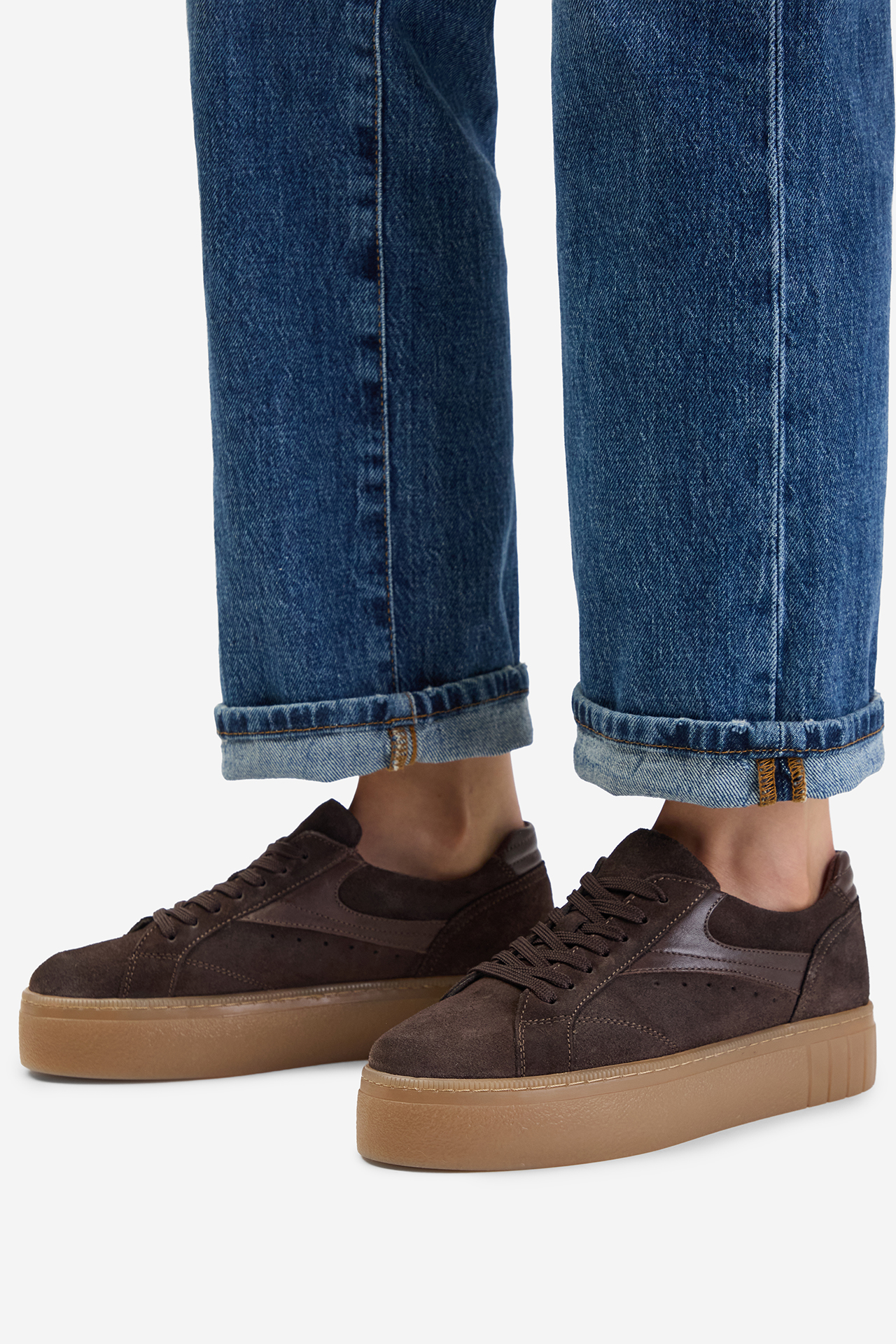 Sneakersy skórzane