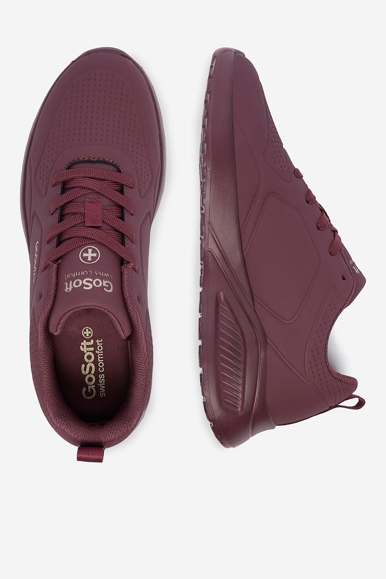 Sneakersy Vínový