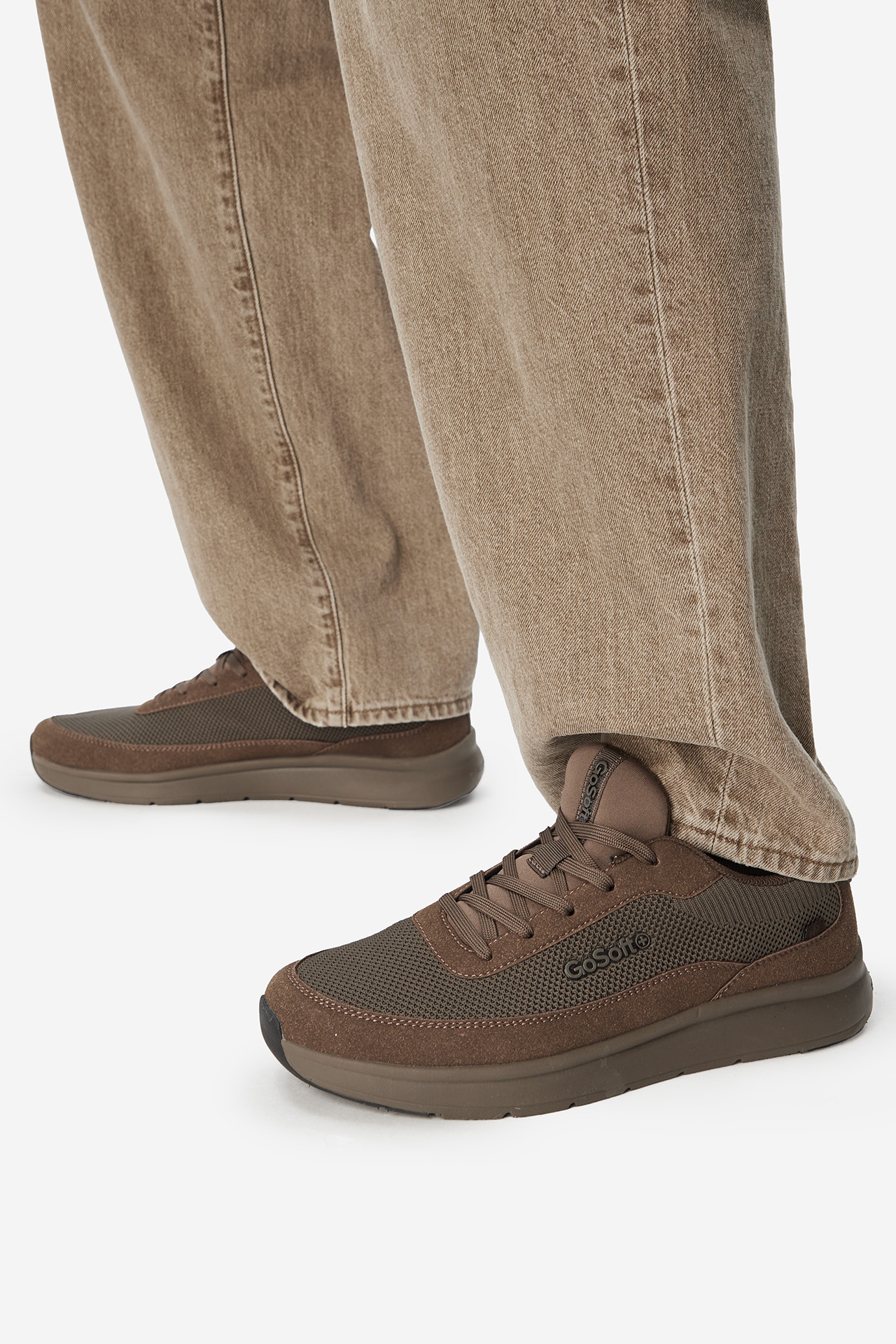 Sneakersy Khaki