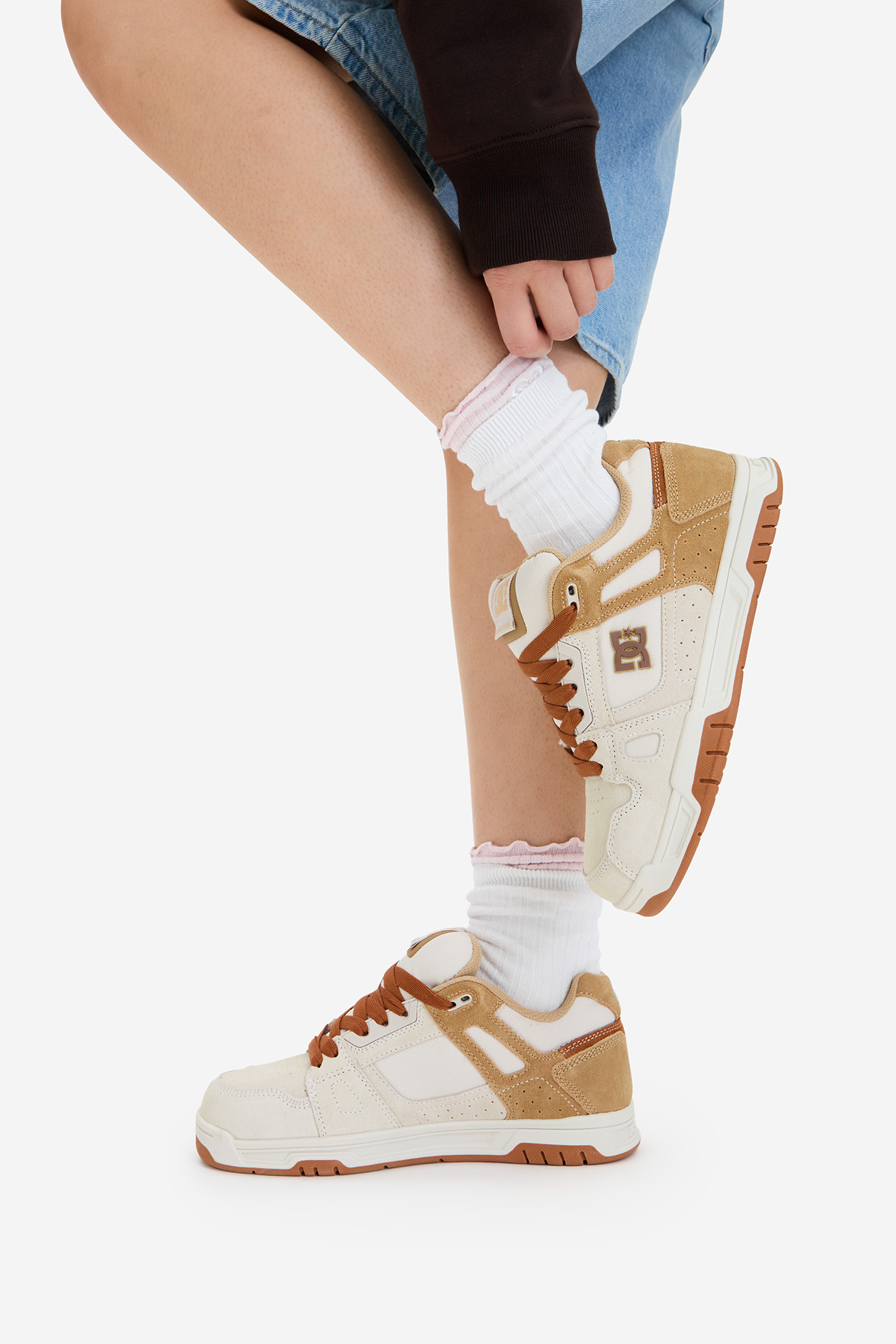 Sneakersy Béžová