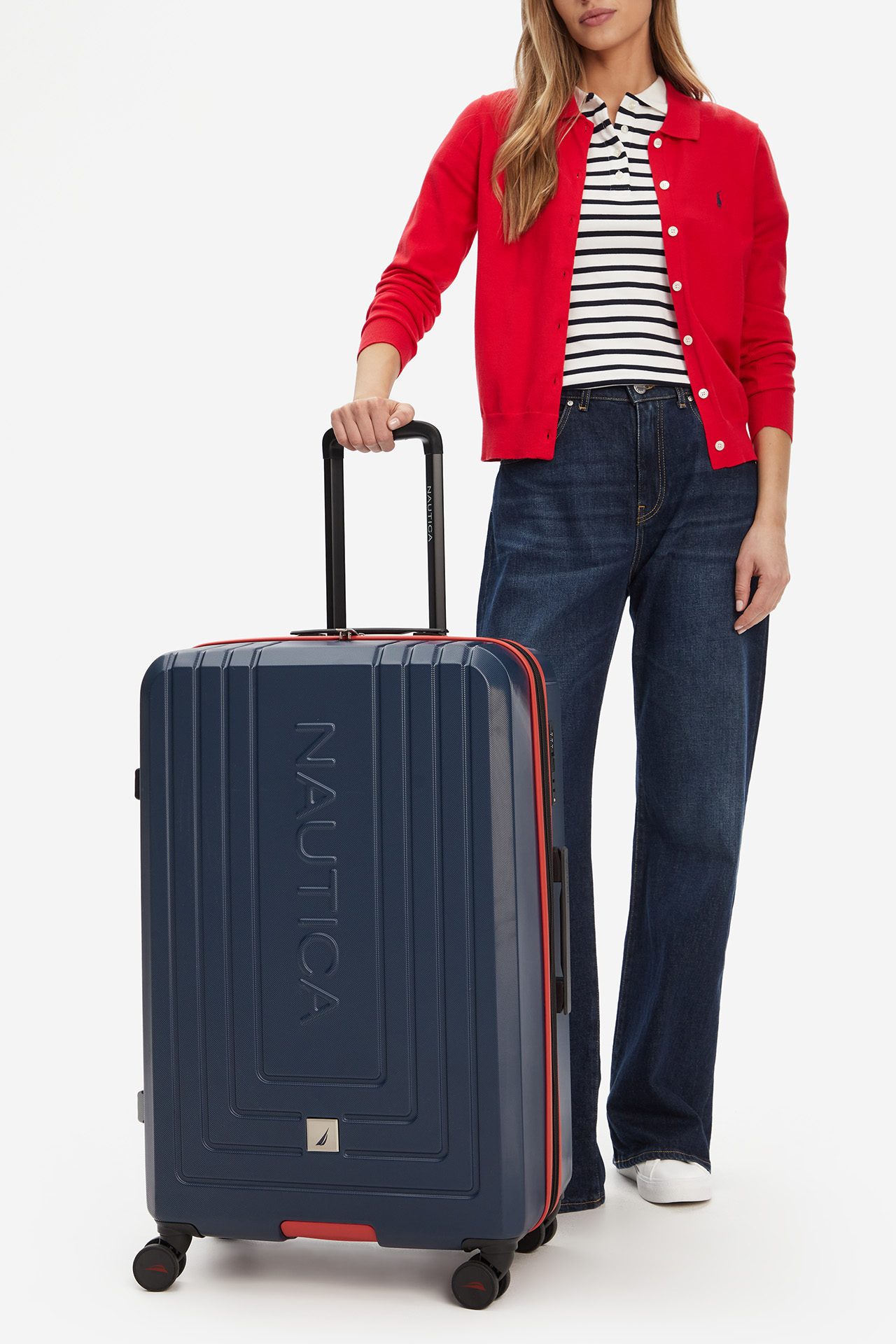 Walizka NAUTICA WB-NTC-KS-003-07-L Granatowy