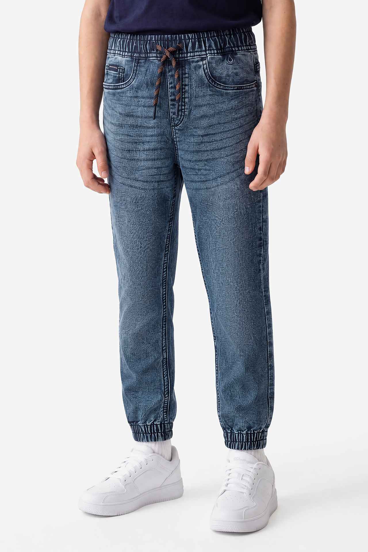 Spodnie jeansowe AMERICANOS W226-AMBTR-1042-20D Granatowy