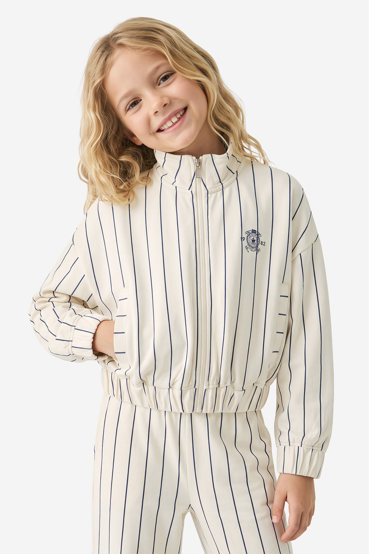 Bluza Beverly Hills Polo Club W226-BHGSS-1185-02S Kremowy