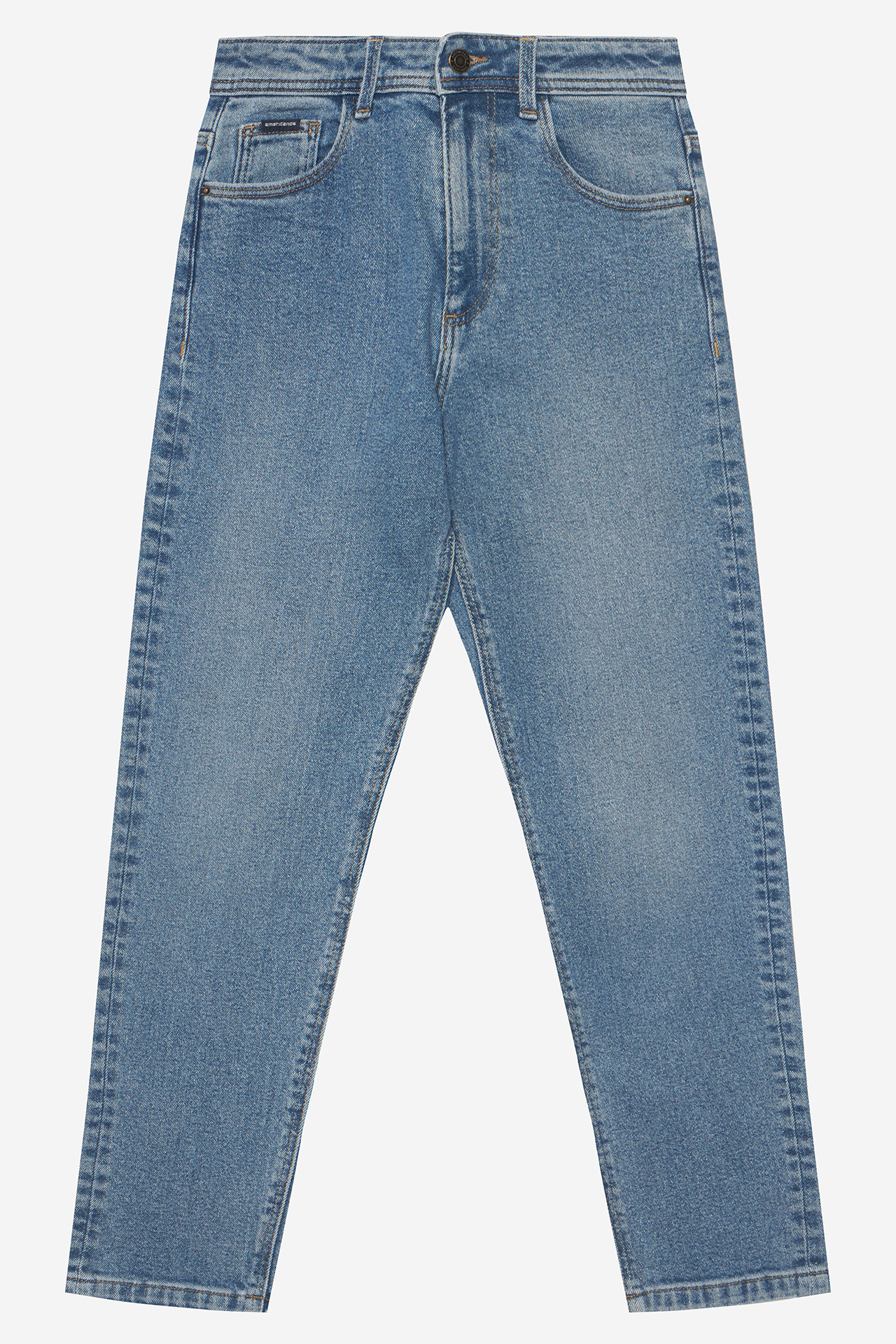 Spodnie jeansowe AMERICANOS W226-AMBTR-1043-22D Niebieski
