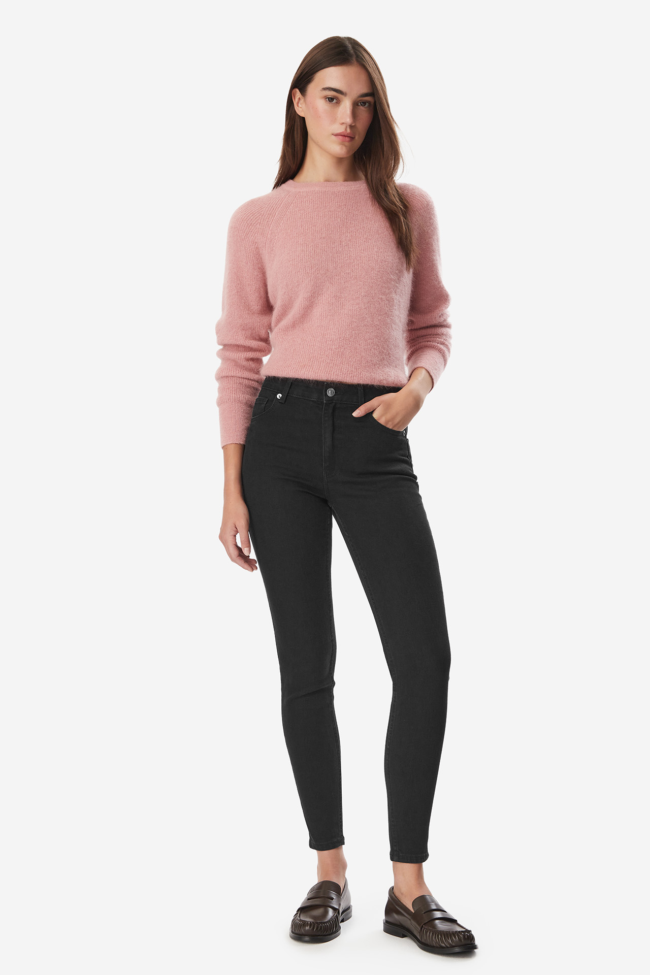 Spodnie jeansowe JENNY W226-JNLTR-1061-48D Czarny
