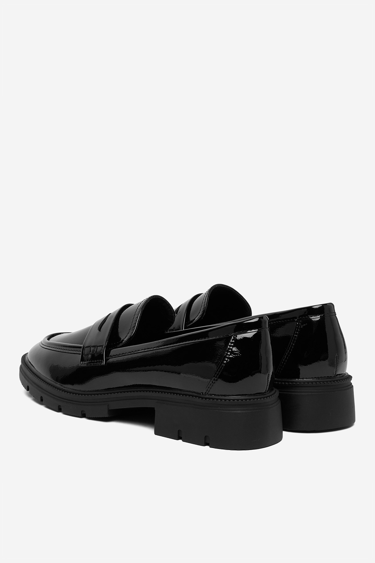 Loafersy Černá