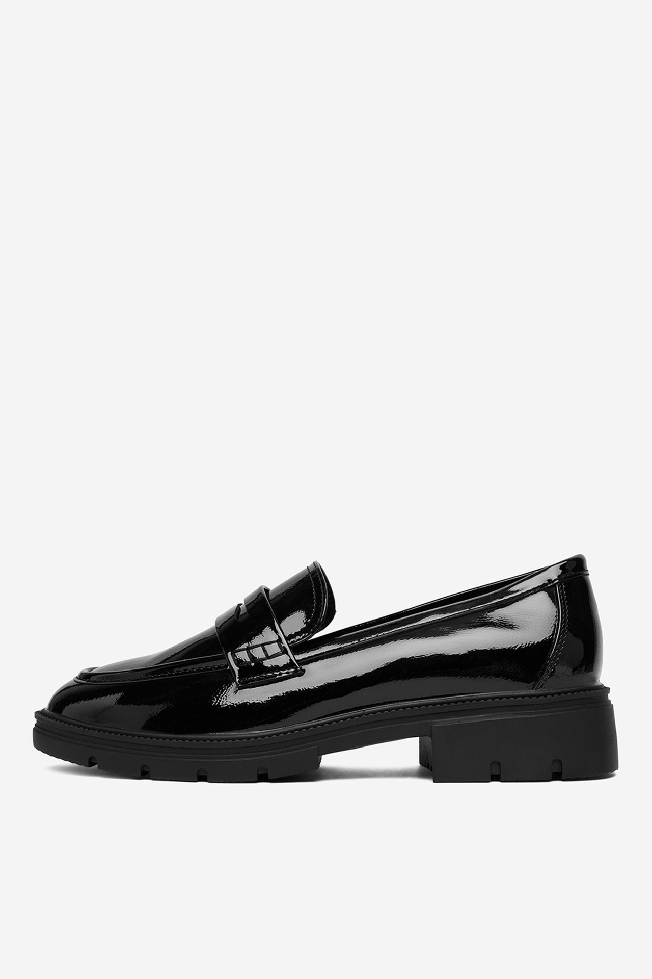Loafersy Černá