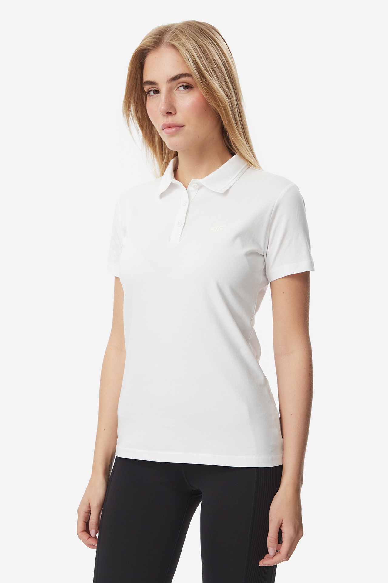 T-shirt 4F 4FWMM00TPTSF1003-10S Biały