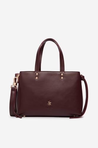 Torbica Beverly Hills Polo Club EO-BHPC-C-025-10 Bordo rdeča