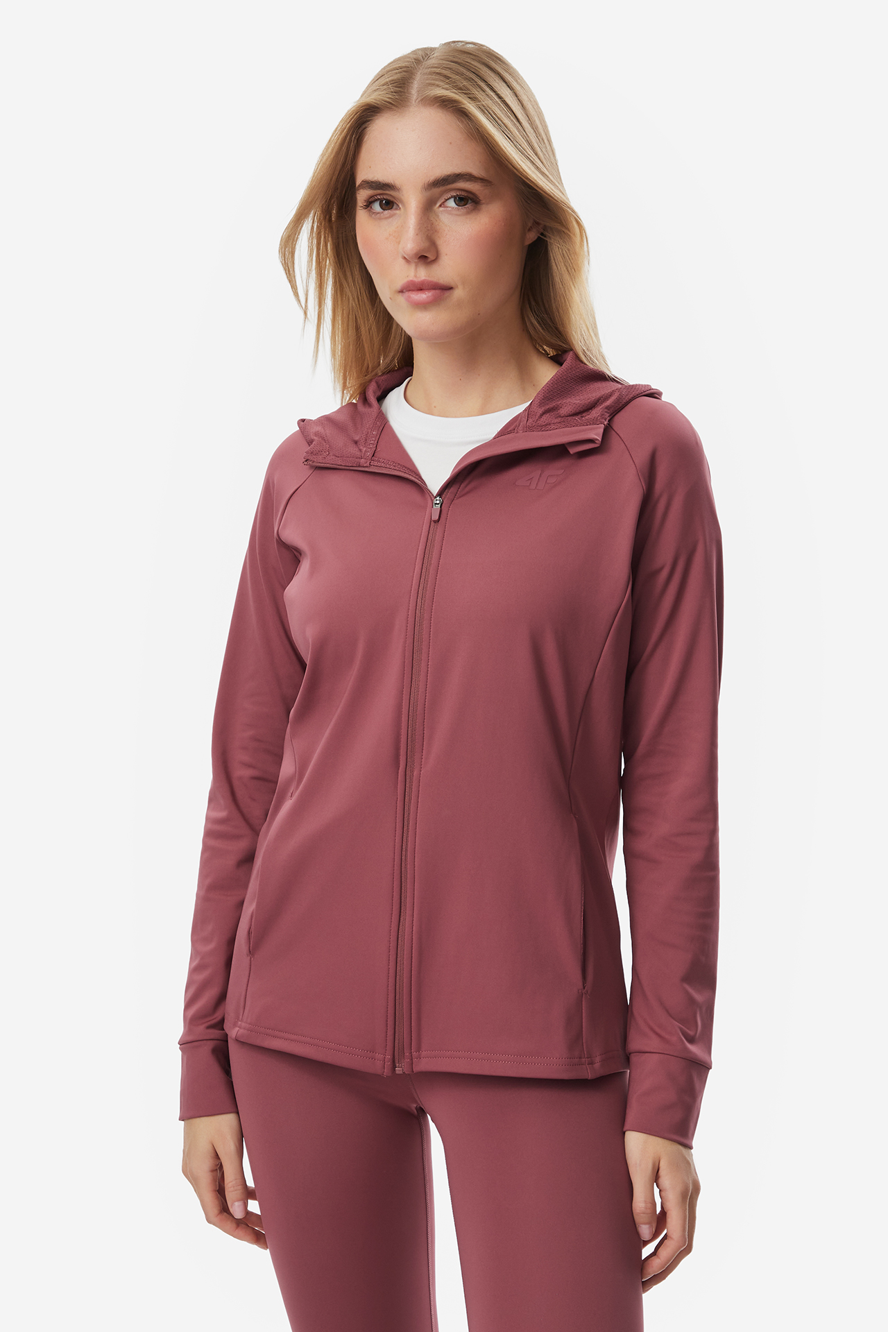 Bluza 4F 4FWAW26TFSWF0946-60S Różowy ciemny