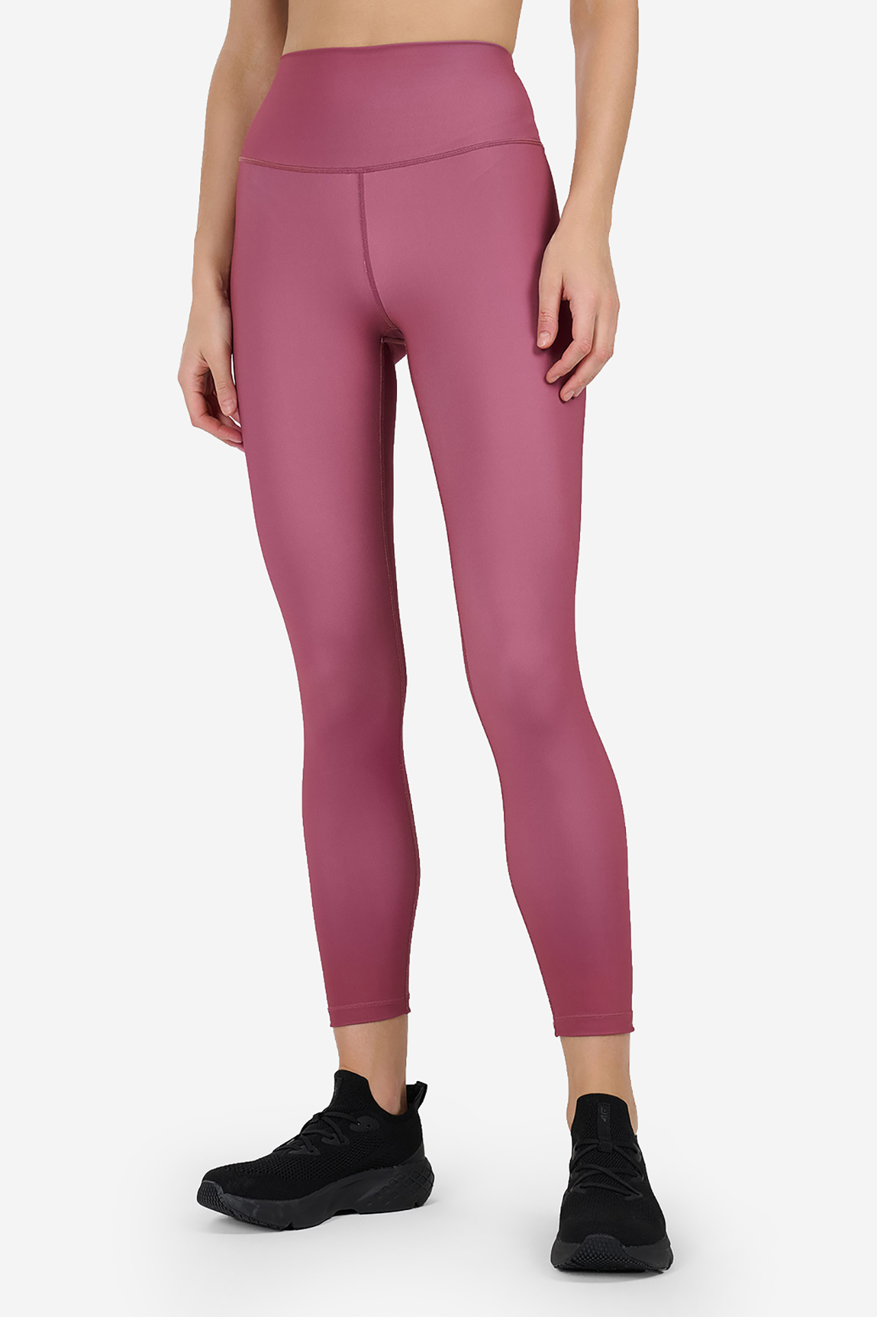 Legginsy 4F 4FWAW26TFTIF614-60S Bordowy