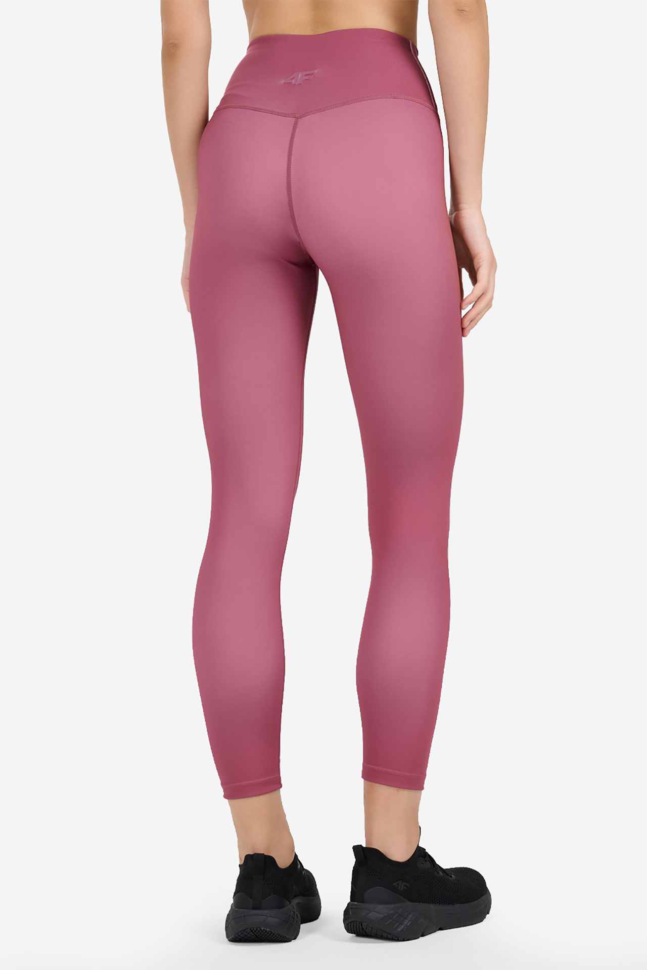 Legginsy 4F 4FWAW26TFTIF614-60S Bordowy