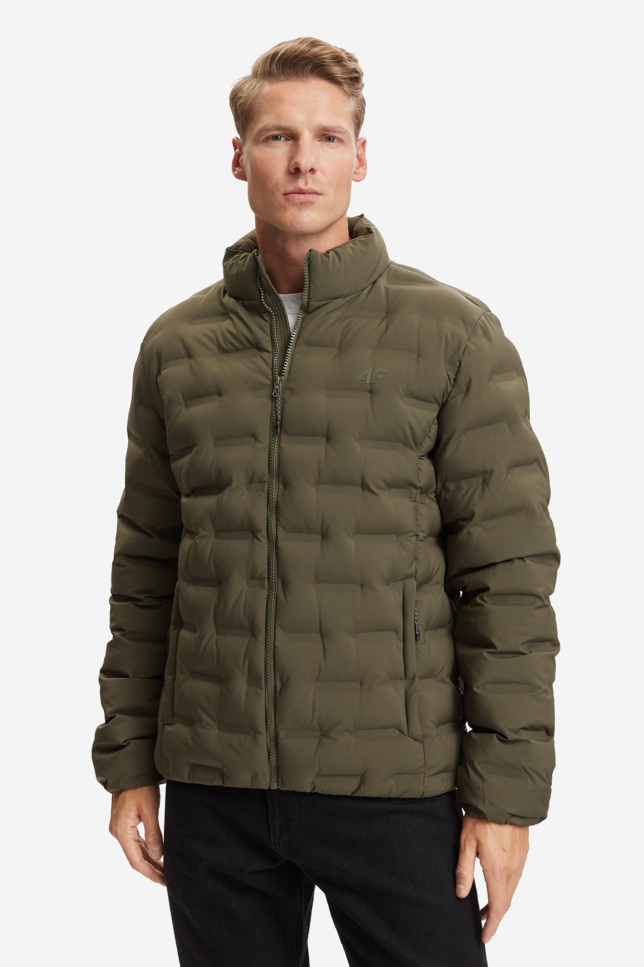 Kurtka 4F 4FWAW26TDJAM0938-43S Khaki