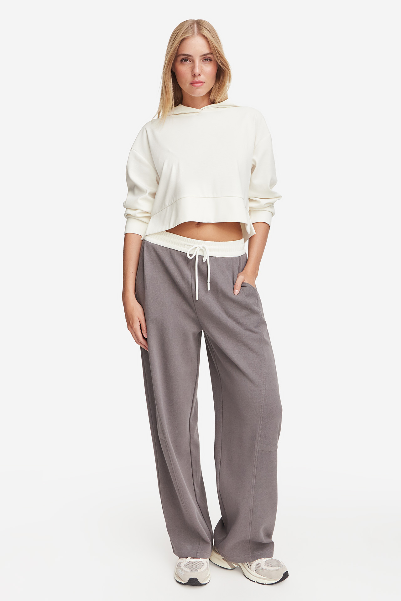 Bluza JENNY W226-JNLSS-1072-02X Kremowy