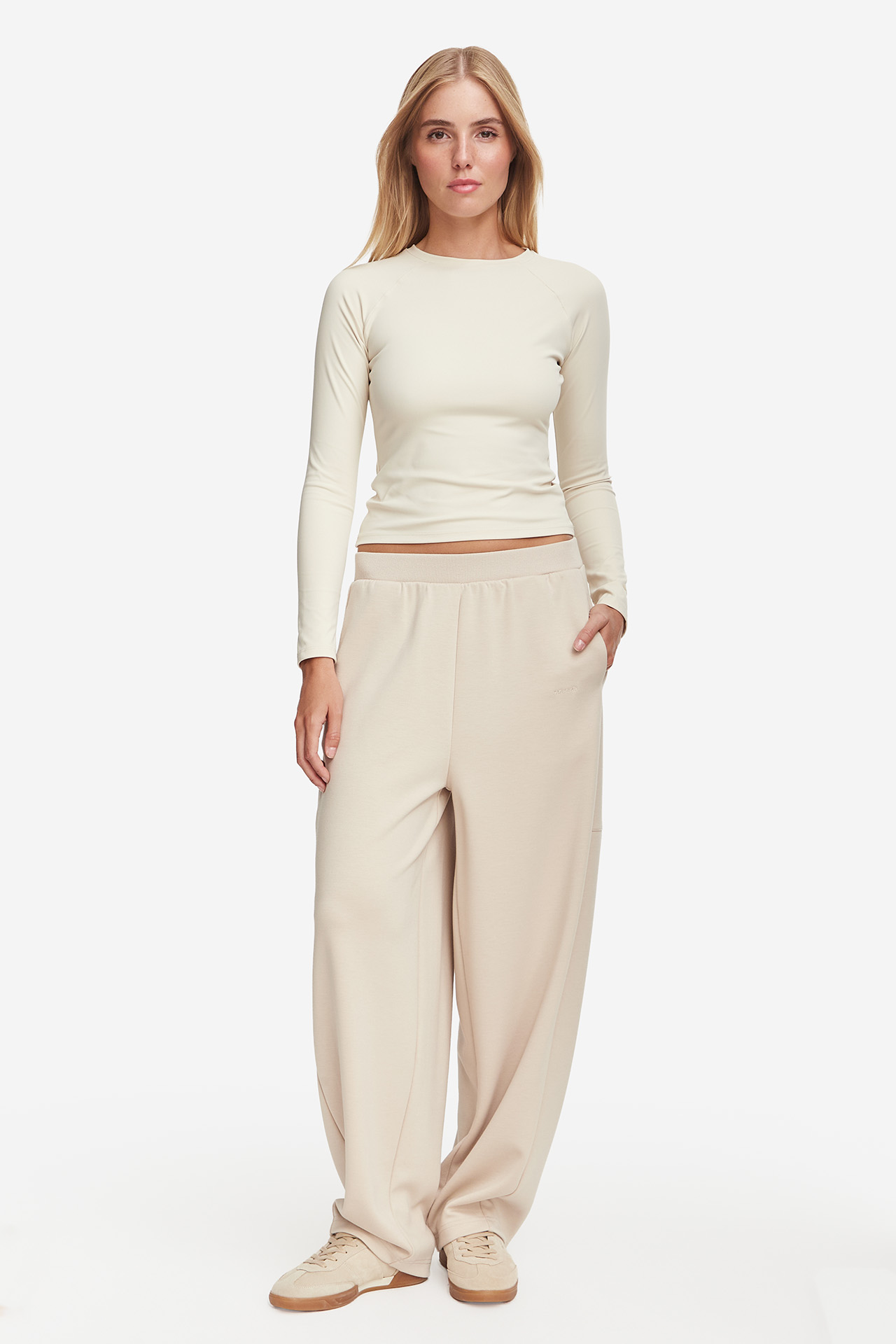Long sleeve Sprandi W226-SILJO-1133-39X Beżowy jasny