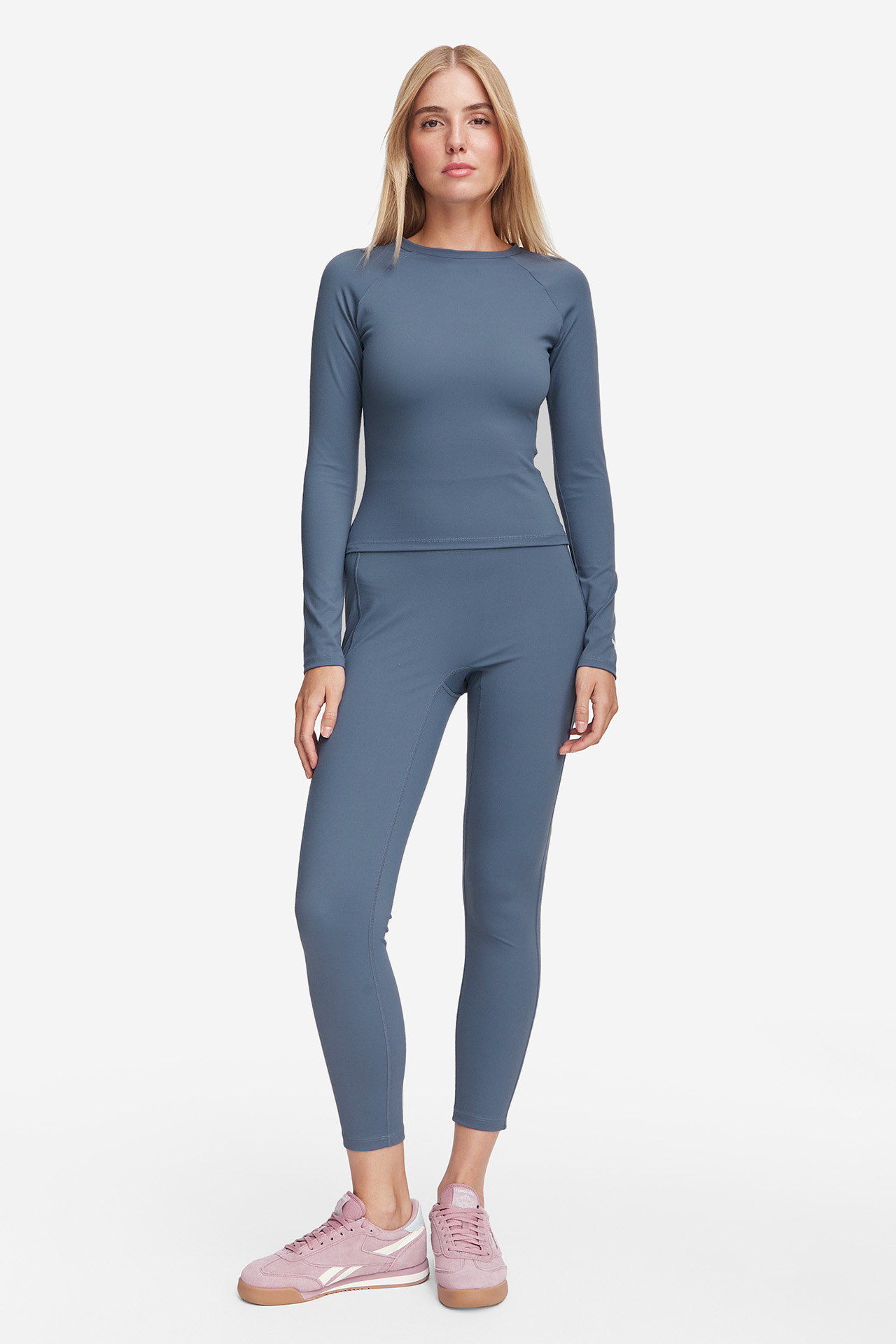 Legginsy Sprandi W226-SILLG-1132-24X Niebieski