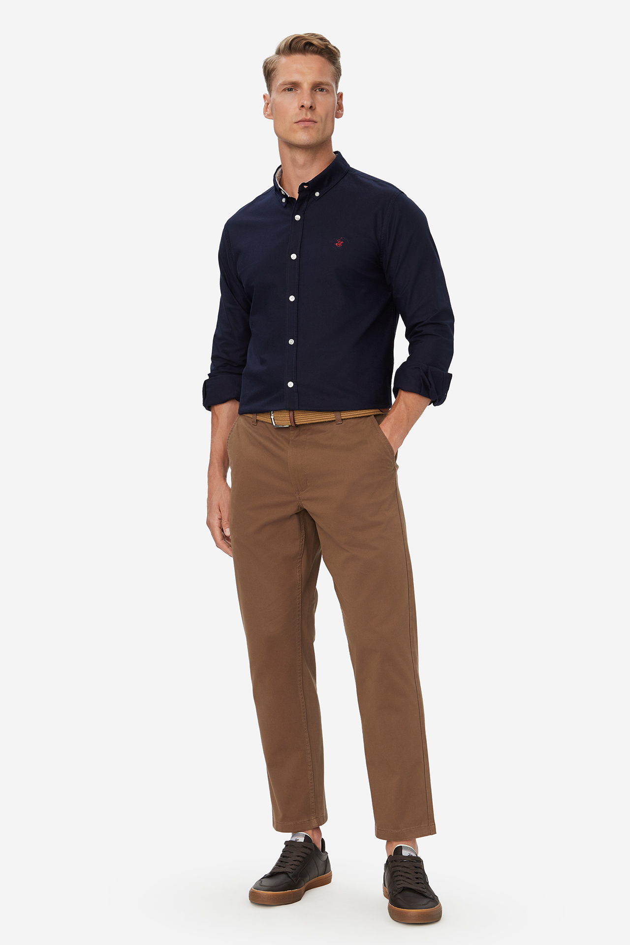 Spodnie Beverly Hills Polo Club W226-BHMTR-1189-39X Beżowy ciemny