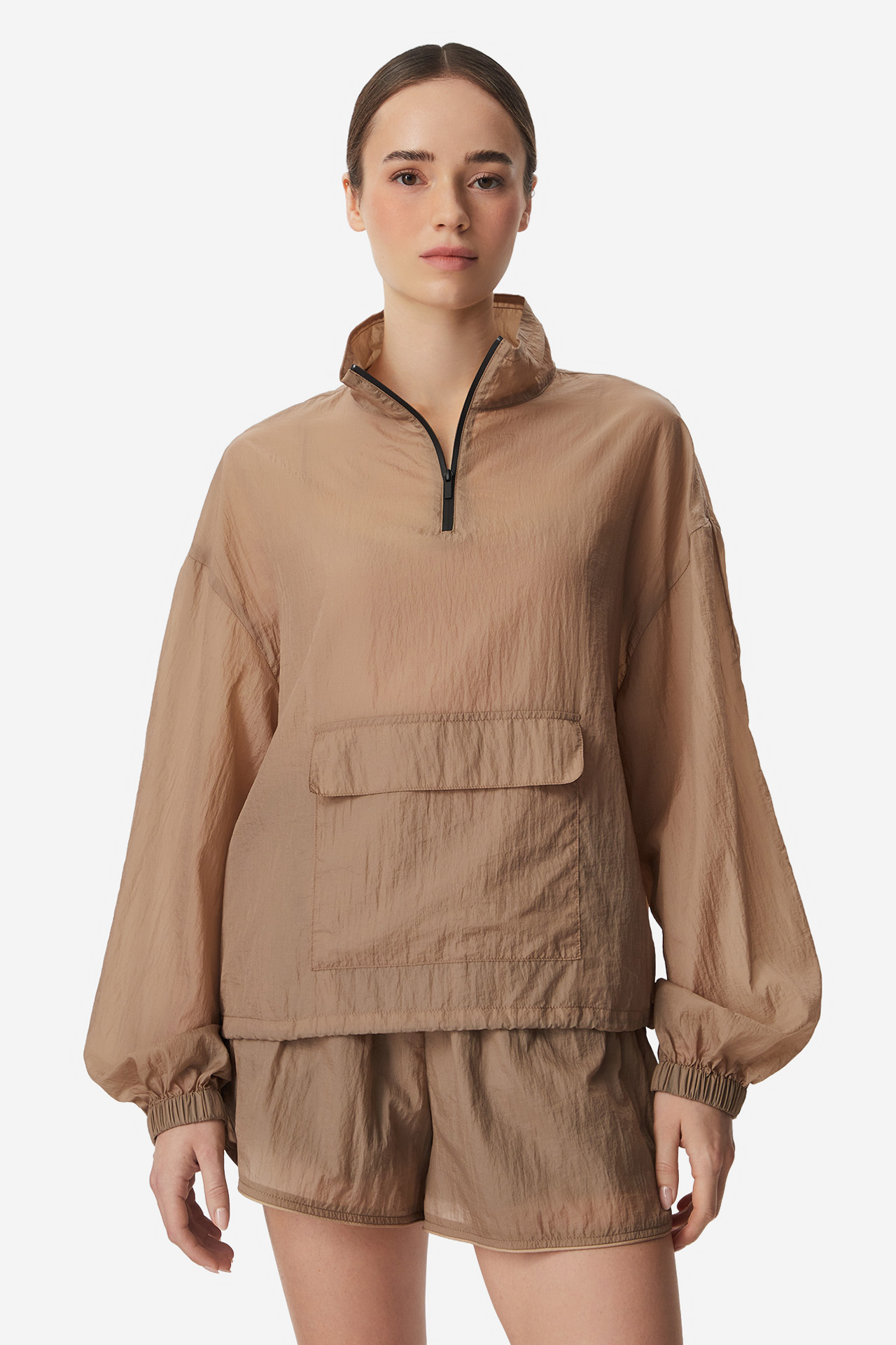 Bluza GO SOFT W226-GSLSS-1079-33X Beżowy ciemny