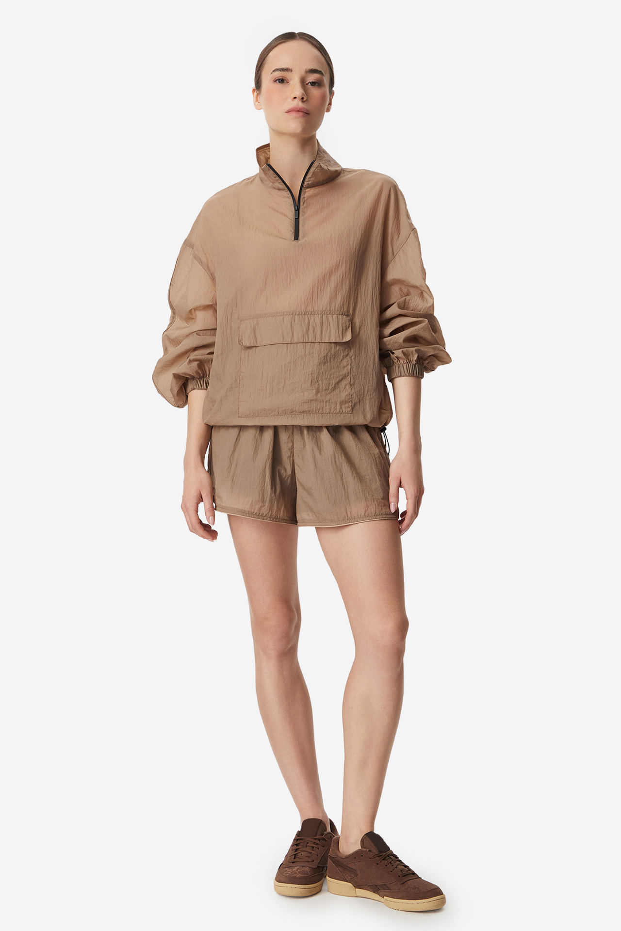Bluza GO SOFT W226-GSLSS-1079-33X Beżowy ciemny