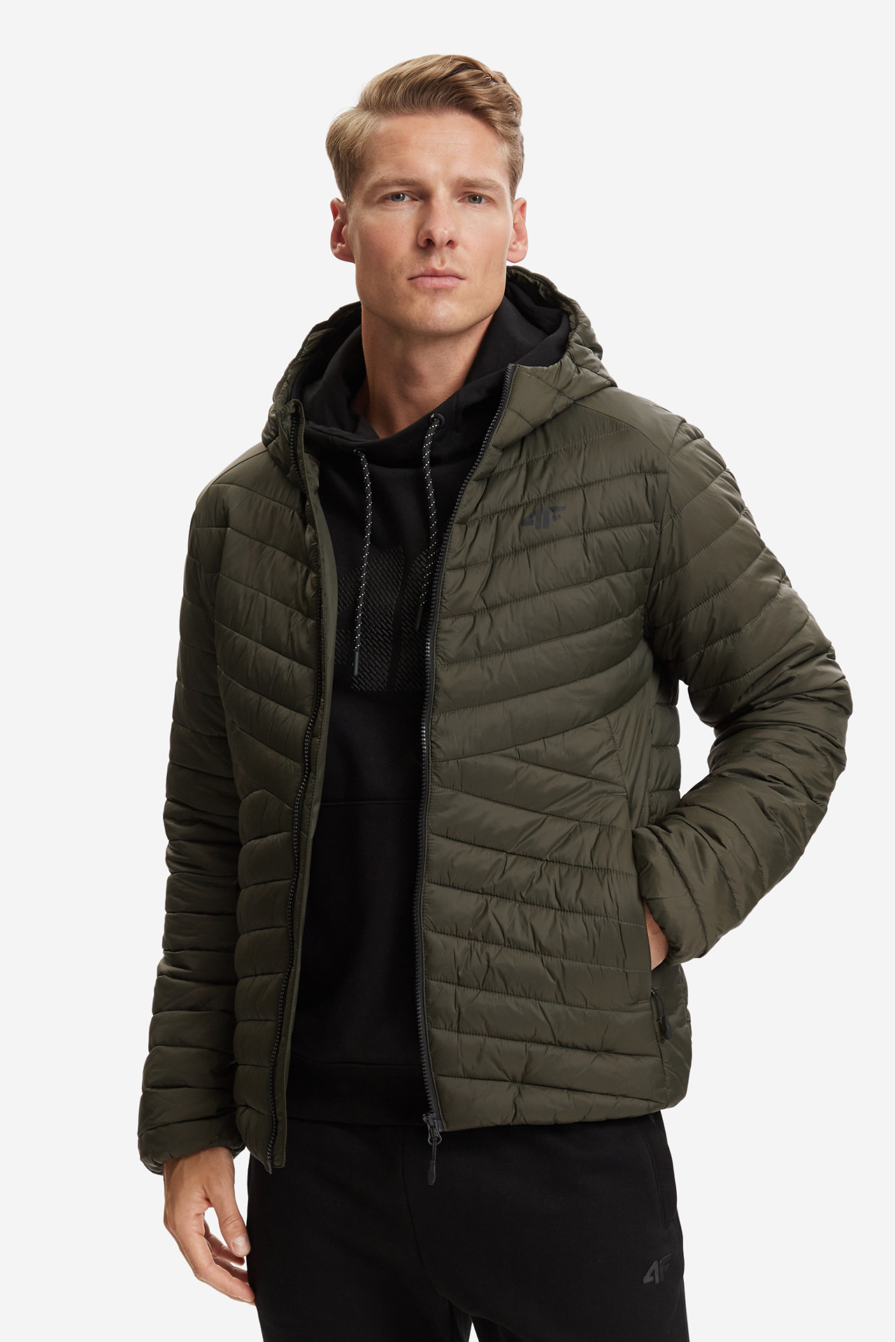 Kurtka 4F 4FWAW26TDJAM1067-43S Khaki