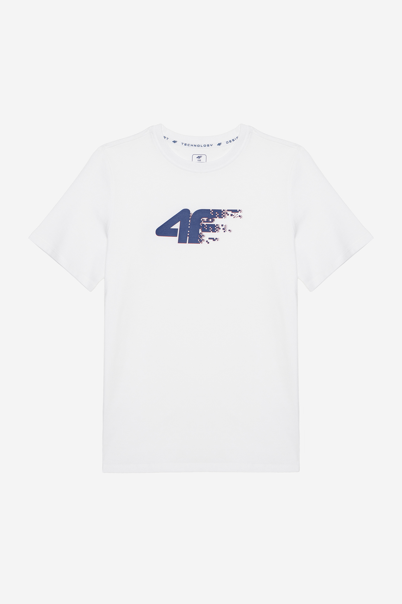 T-shirt 4F 4FJWAW26TTSHM4593-10S Biały