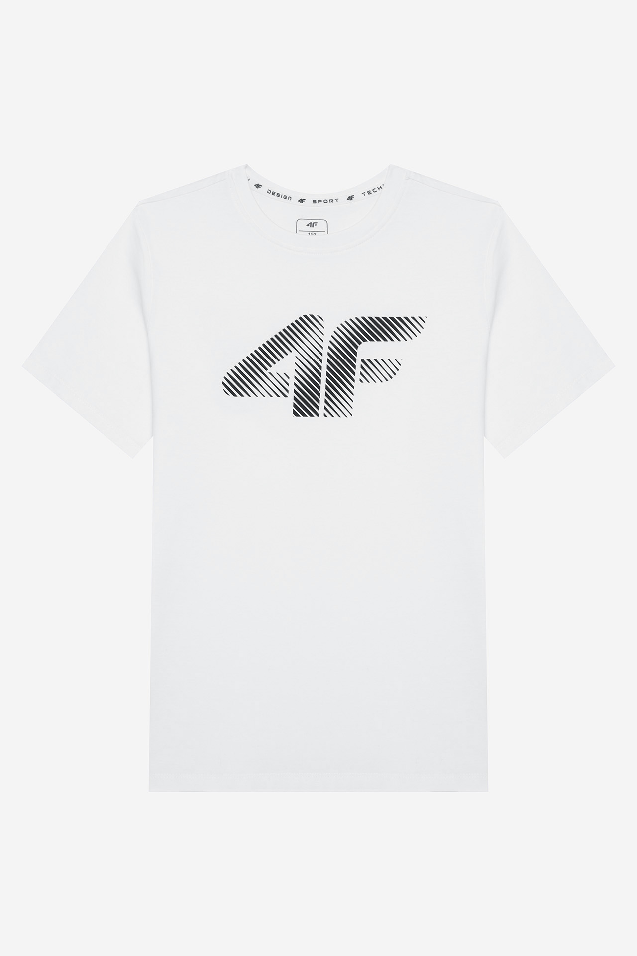 T-shirt 4F 4FJWMM00TTSHM4581-10S Biały