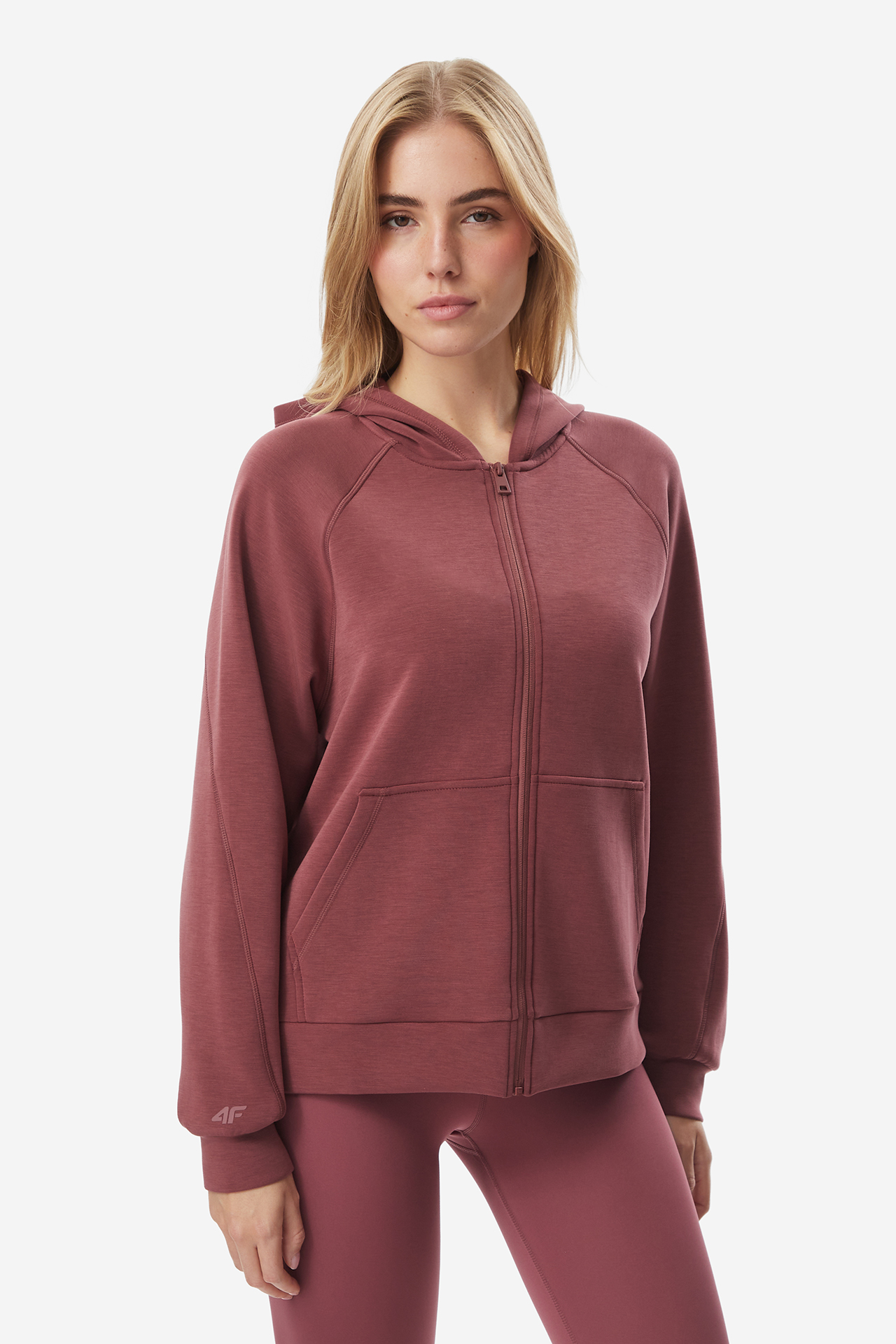 Bluza 4F 4FWAW26TSWSF3240-60S Różowy ciemny