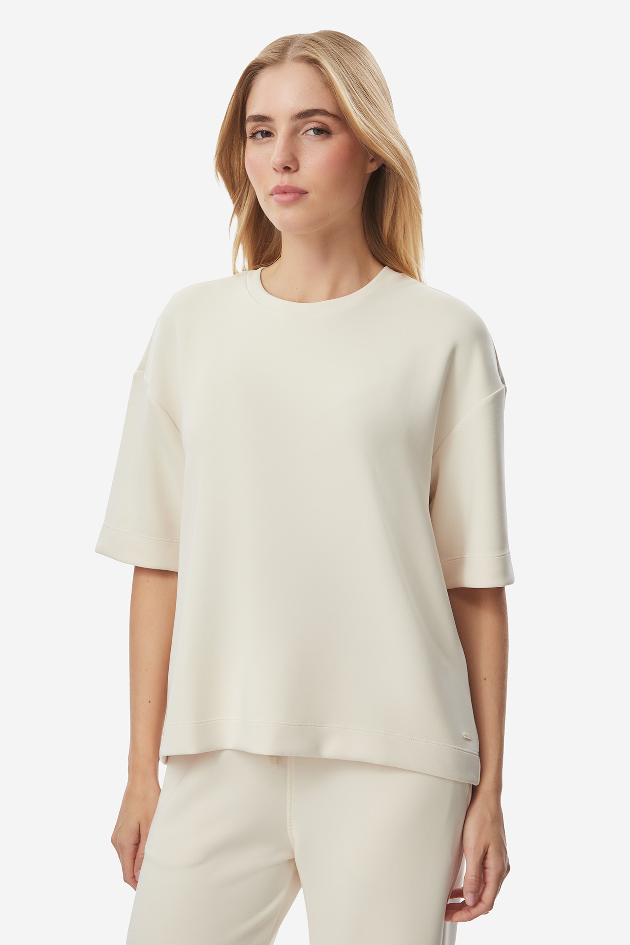 T-shirt 4F 4FWAW26TTSHF4591-12S Beżowy jasny