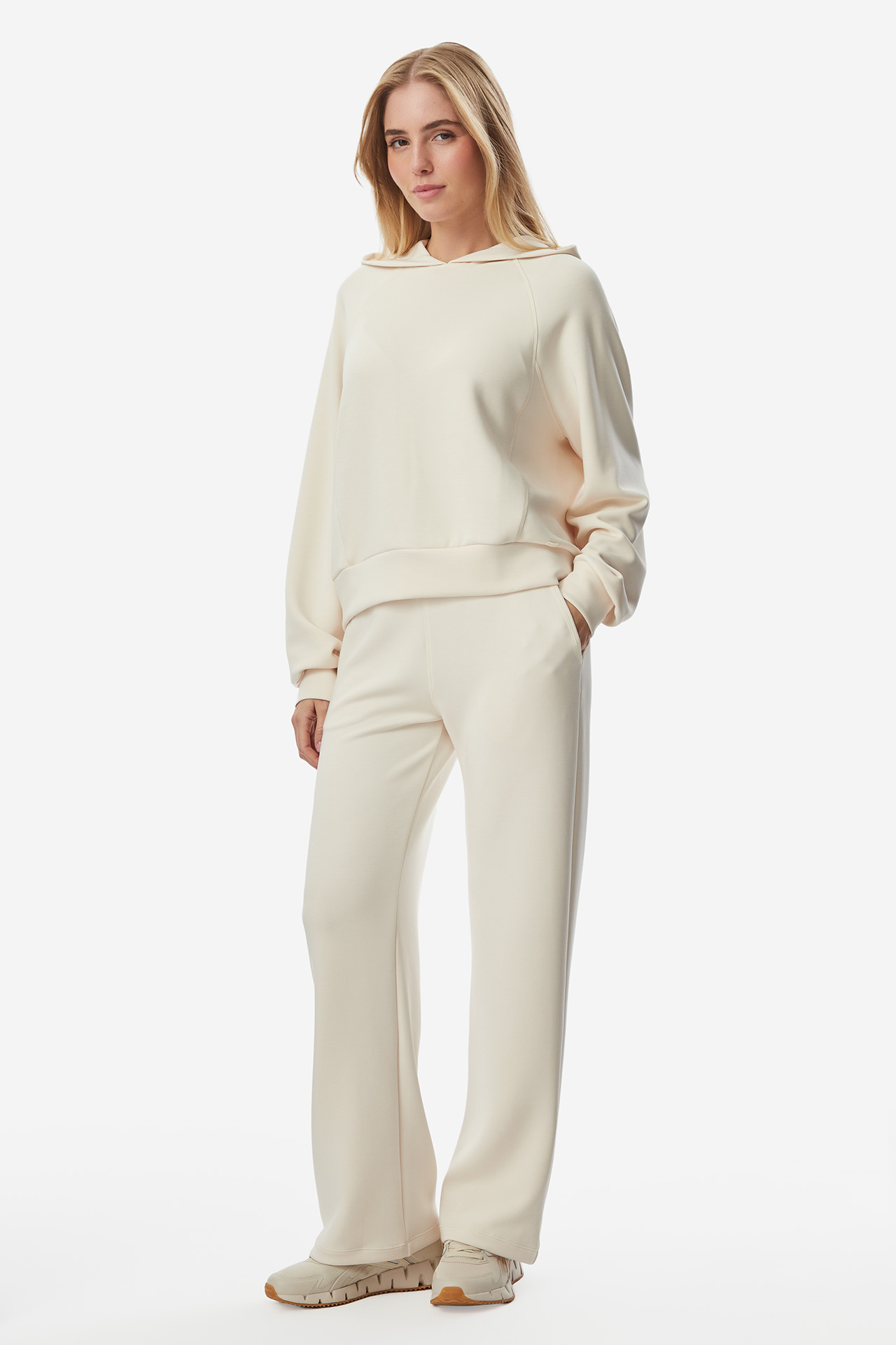 Bluza 4F 4FWAW26TSWSF3239-12S Beżowy jasny