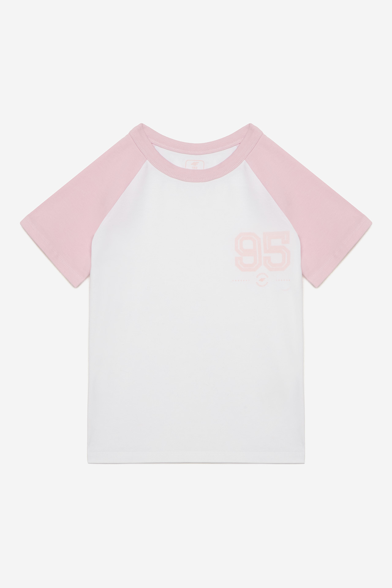 T-shirt 4F 4FJWAW26TTSHF4584-56S Różowy jasny