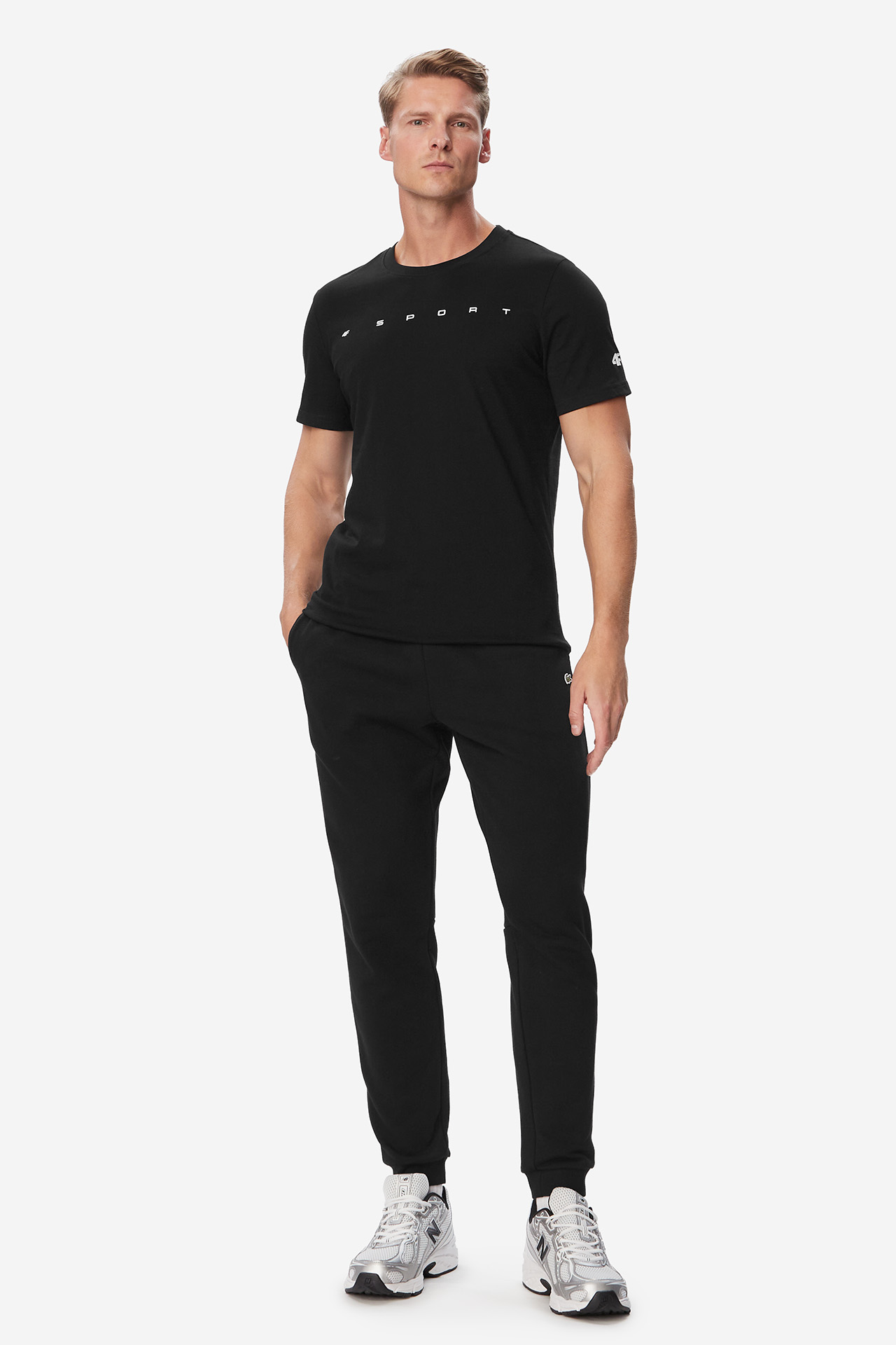 T-shirt 4F 4FWAW26TTSHM4596-20S Czarny