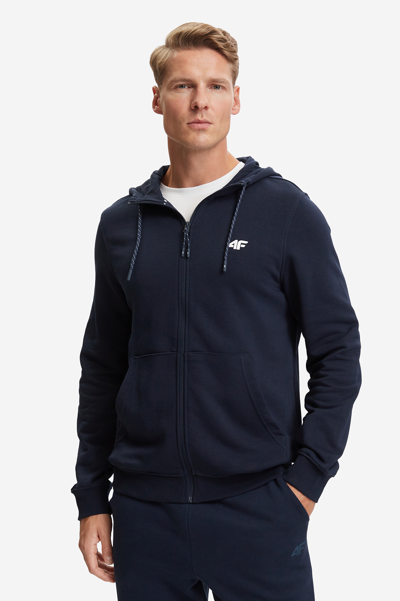 Bluza 4F 4FWMM00TSWSM3234-31S Granatowy