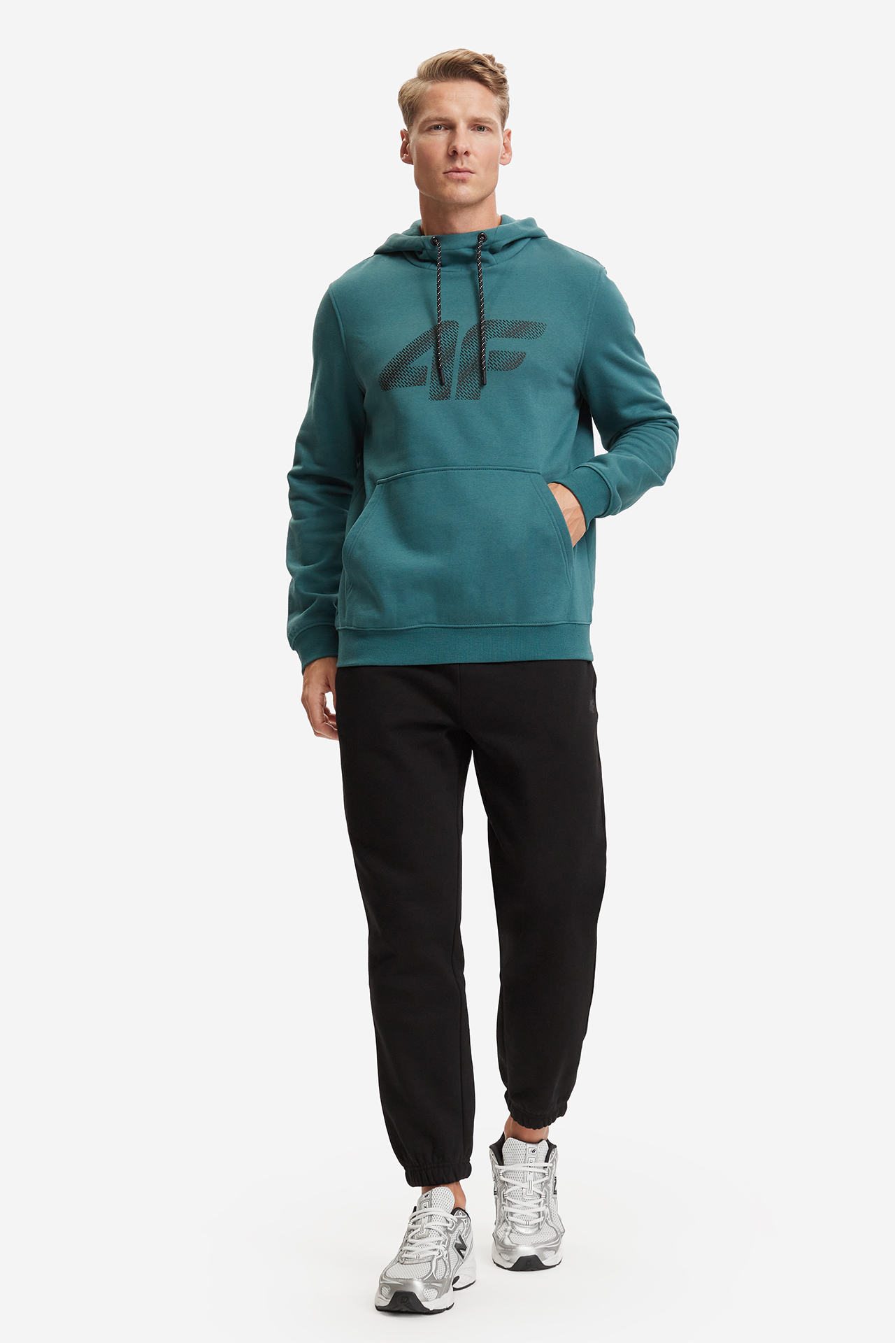 Bluza 4F 4FWAW26TSWSM3245-46S Turkusowy