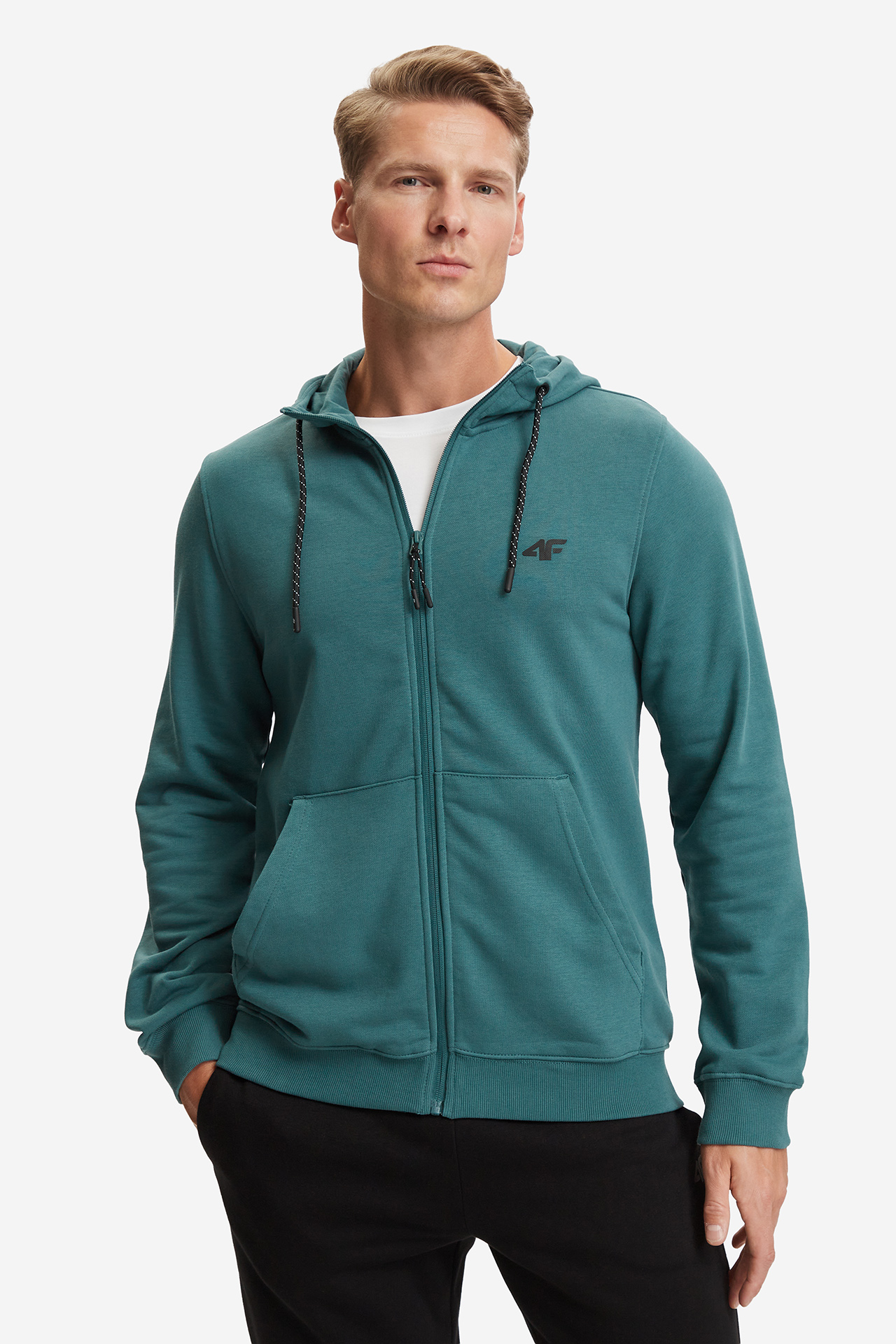 Bluza 4F 4FWAW26TSWSM3247-46S Turkusowy