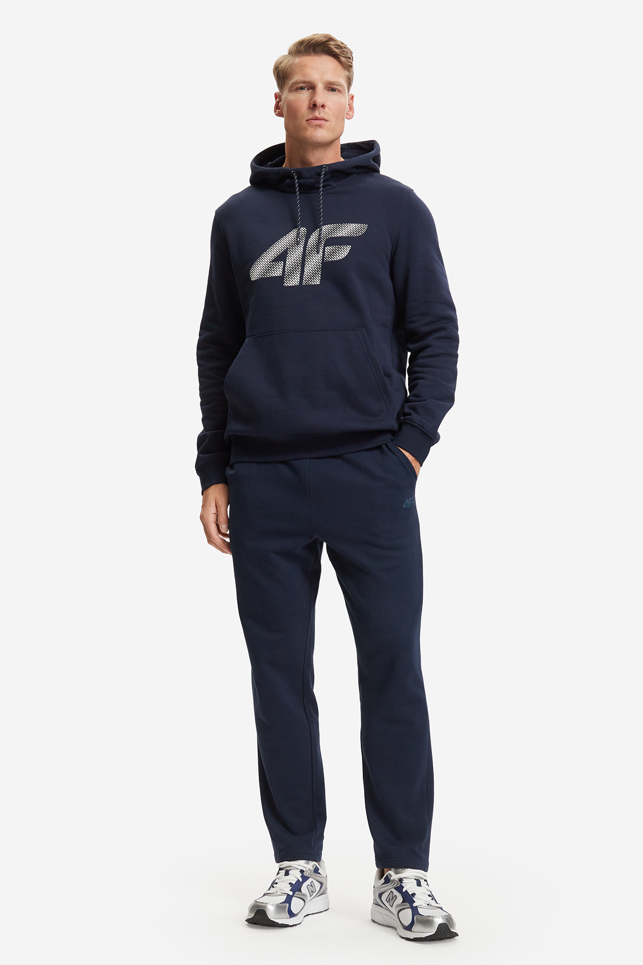 Bluza 4F 4FWMM00TSWSM3232-31S Granatowy