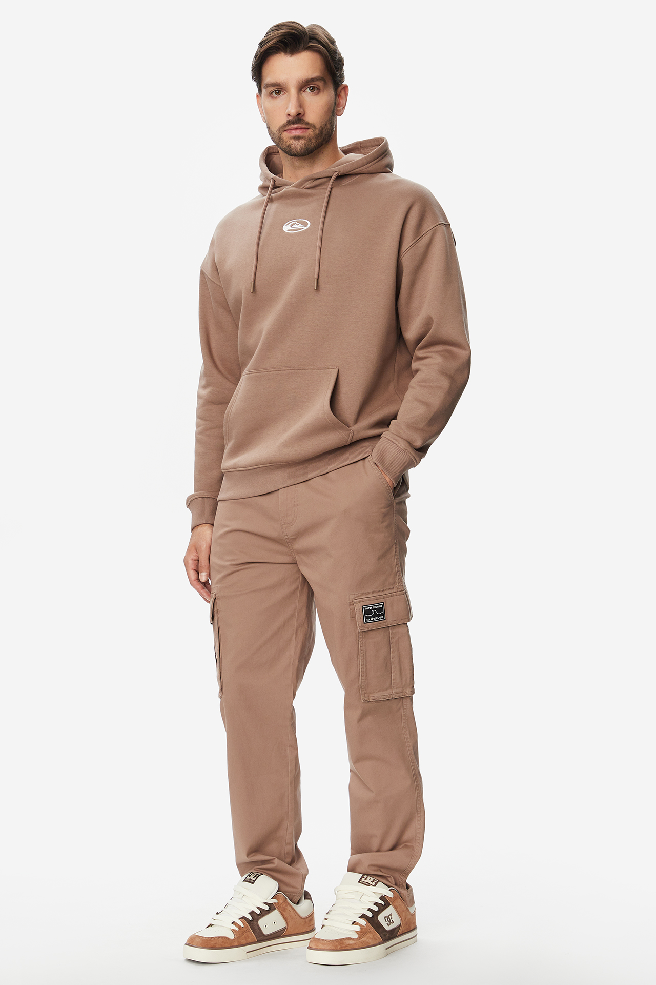 Spodnie QUIKSILVER W226-QSMTR-1044-35X Beżowy ciemny