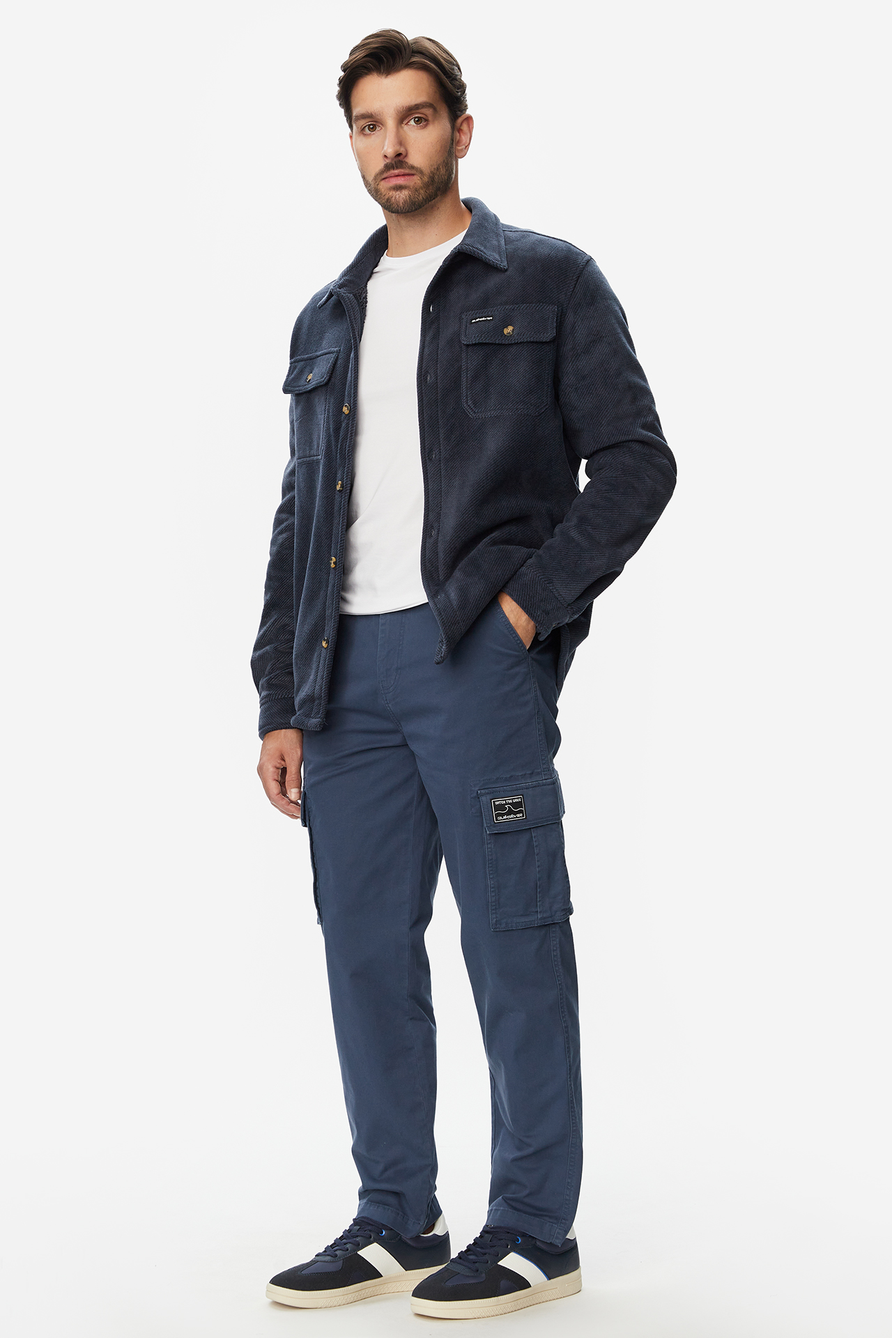 Spodnie QUIKSILVER W226-QSMTR-1044-19X Niebieski
