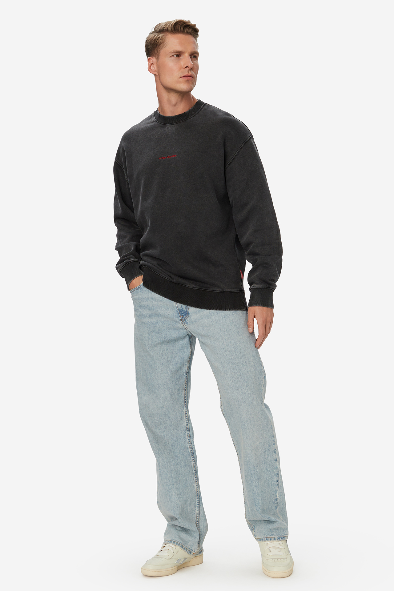 Bluza AMERICANOS W226-AMMSS-1060-48X Czarny