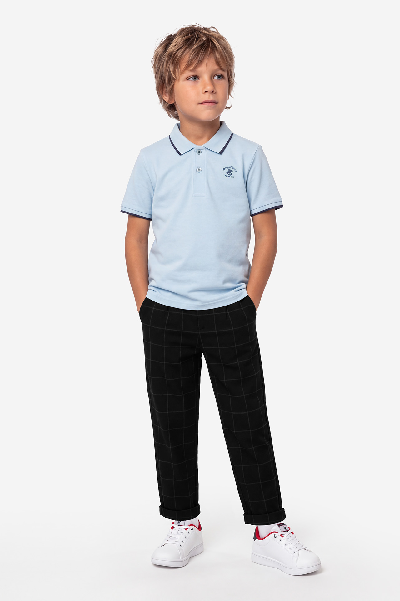 Spodnie Beverly Hills Polo Club W226-BHBTR-1239-19C Czarny