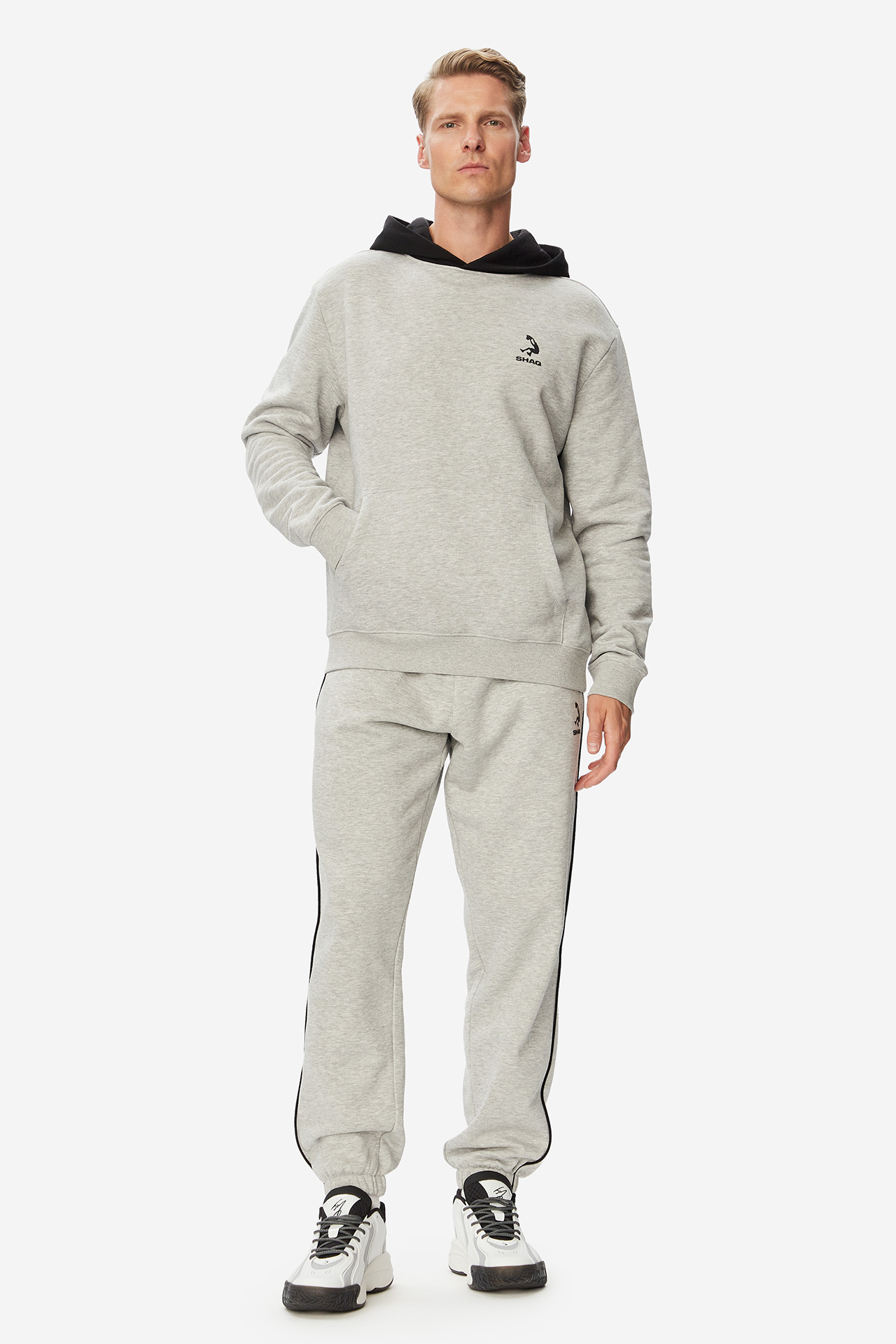 Bluza SHAQ W226-SQMSS-1061-40M Szary