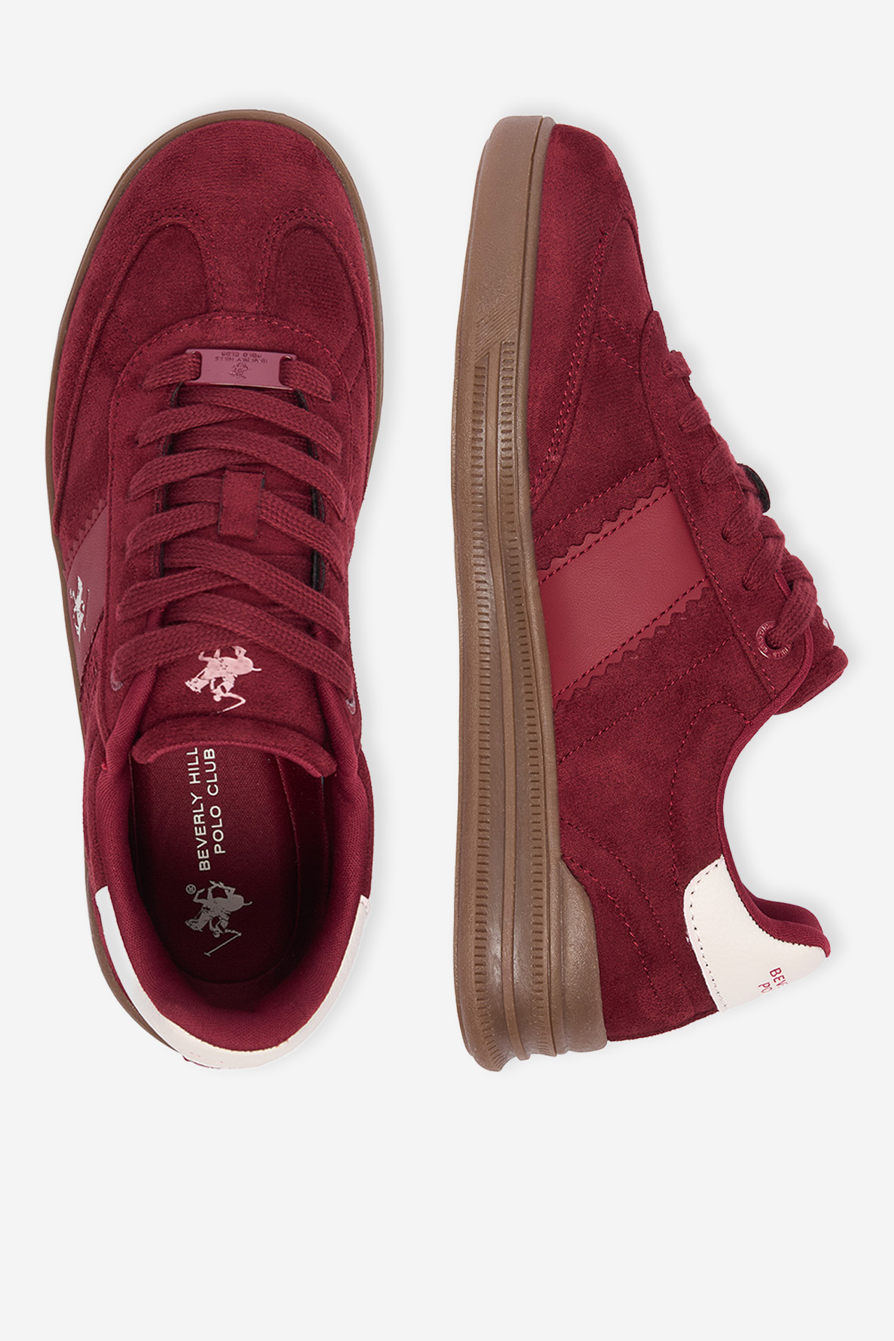 Sneakersy Vínový