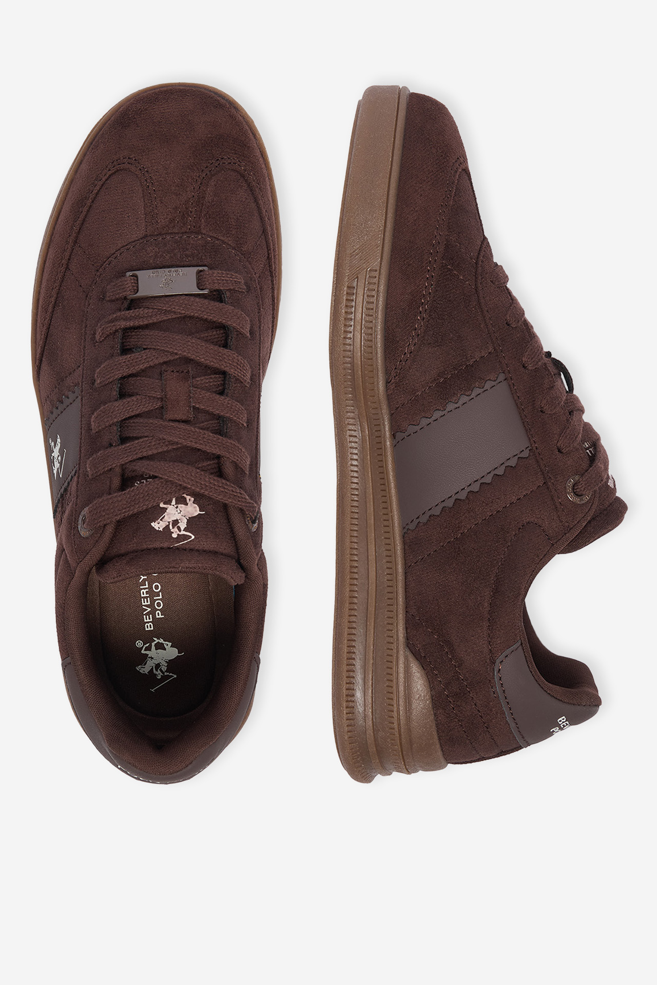 Sneakersy Tmavě hnědá