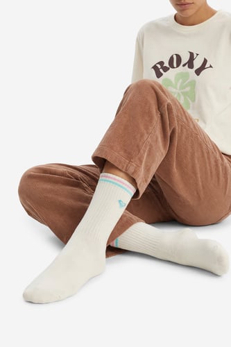 Ponožky ROXY CEO_BR_ROXY_2032_W_AW26 (3 PACK) Bílá